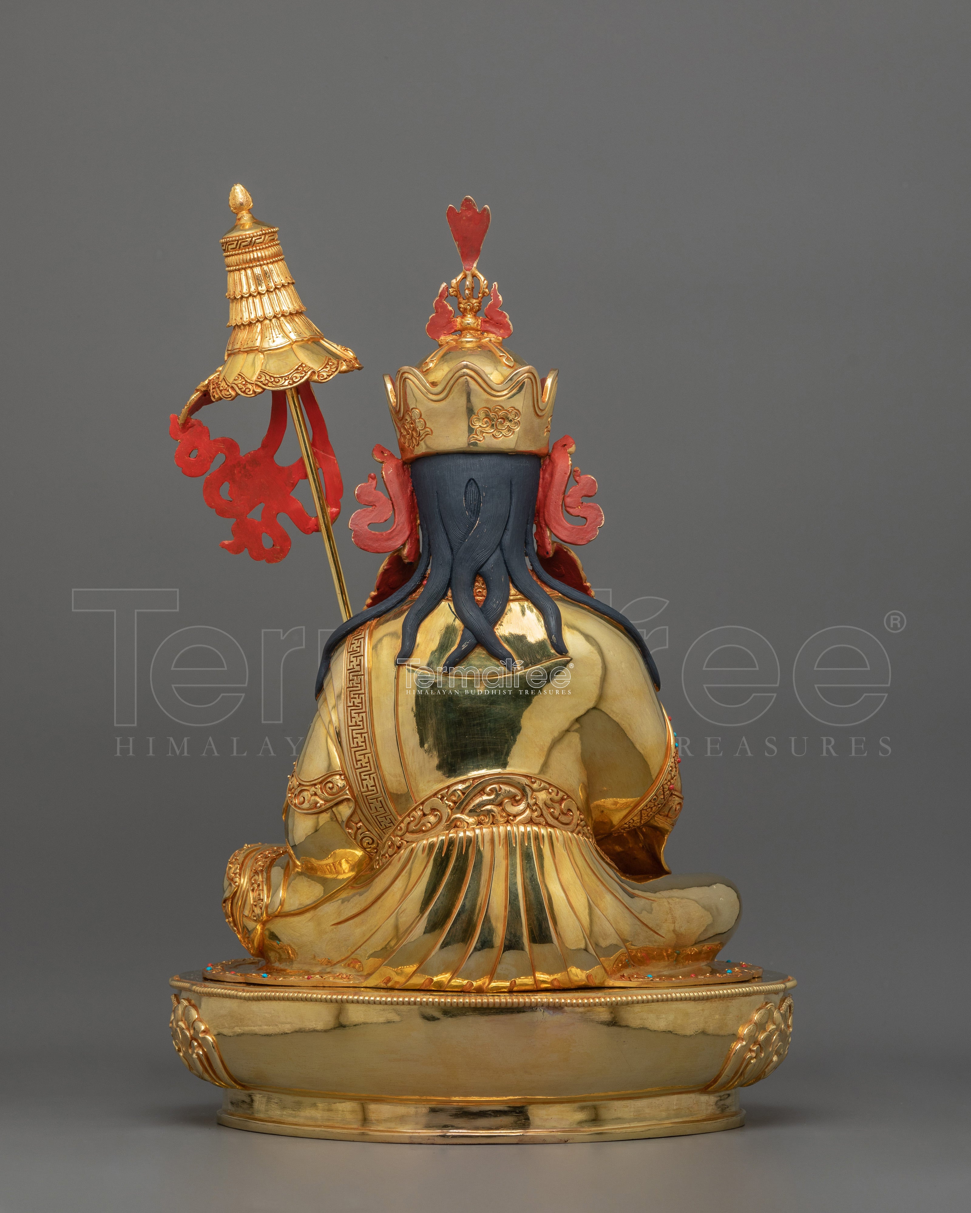 Semi-Wrathful Guru Norla Figurine | Symbol of Wealth and Prosperity