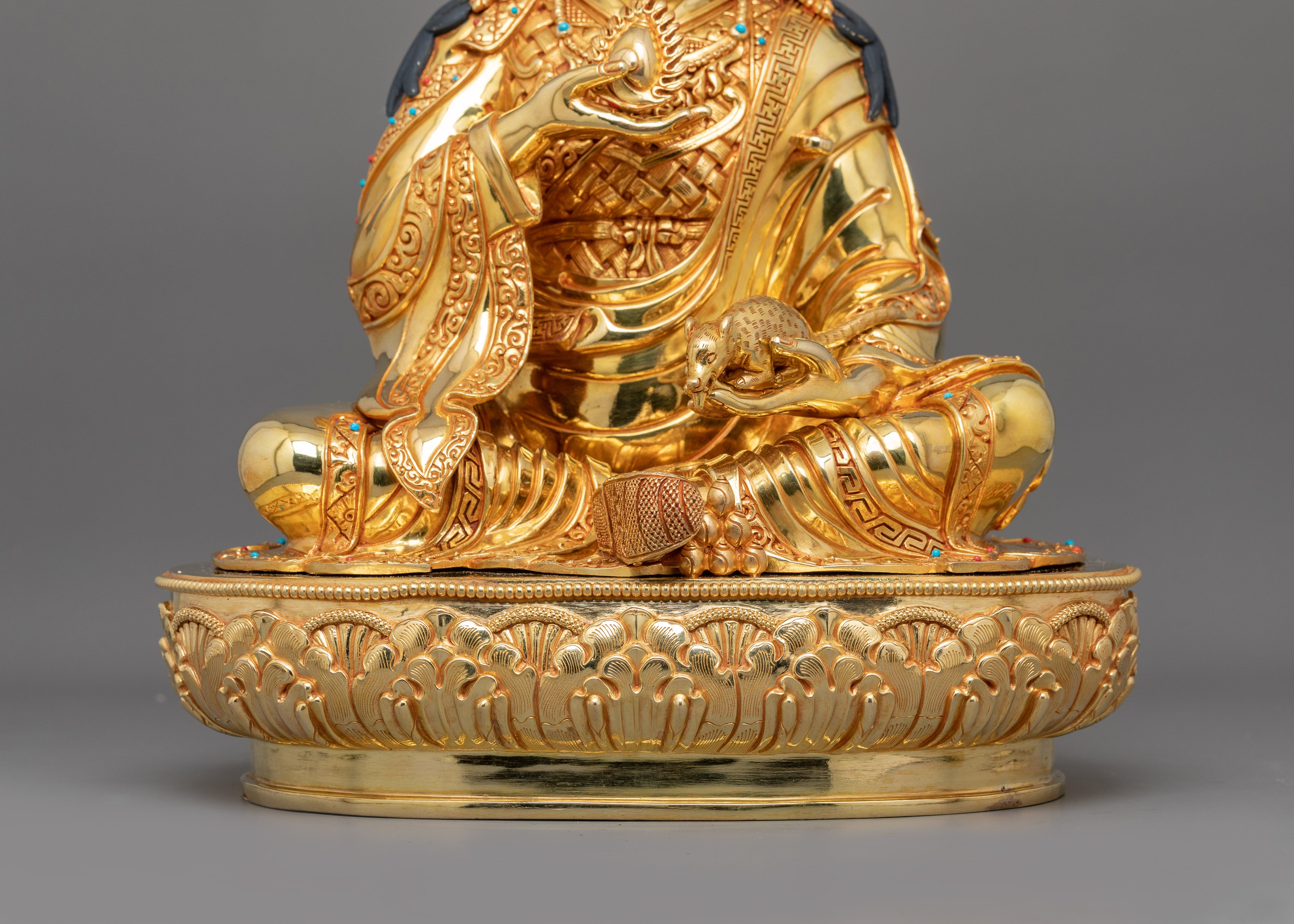 Semi-Wrathful Guru Norla Figurine | Symbol of Wealth and Prosperity