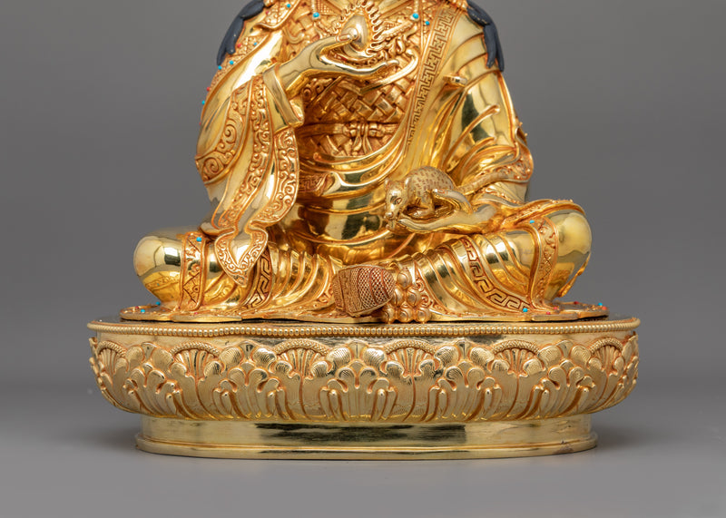 Semi-Wrathful Guru Norla Figurine | Symbol of Wealth and Prosperity