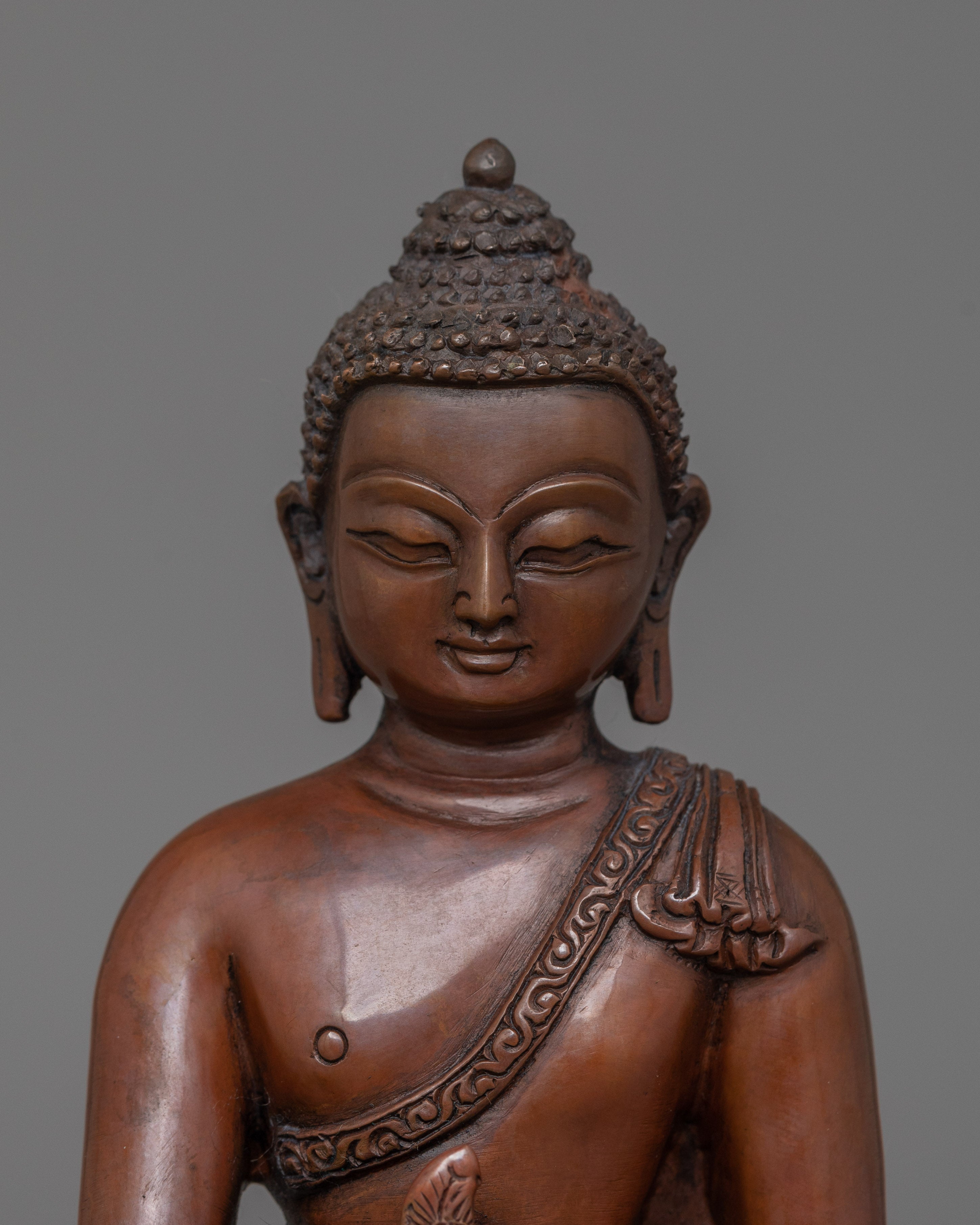 Handmade Bhaisajyaguru Statue | Buddha of Healing, Medicine and Compassion