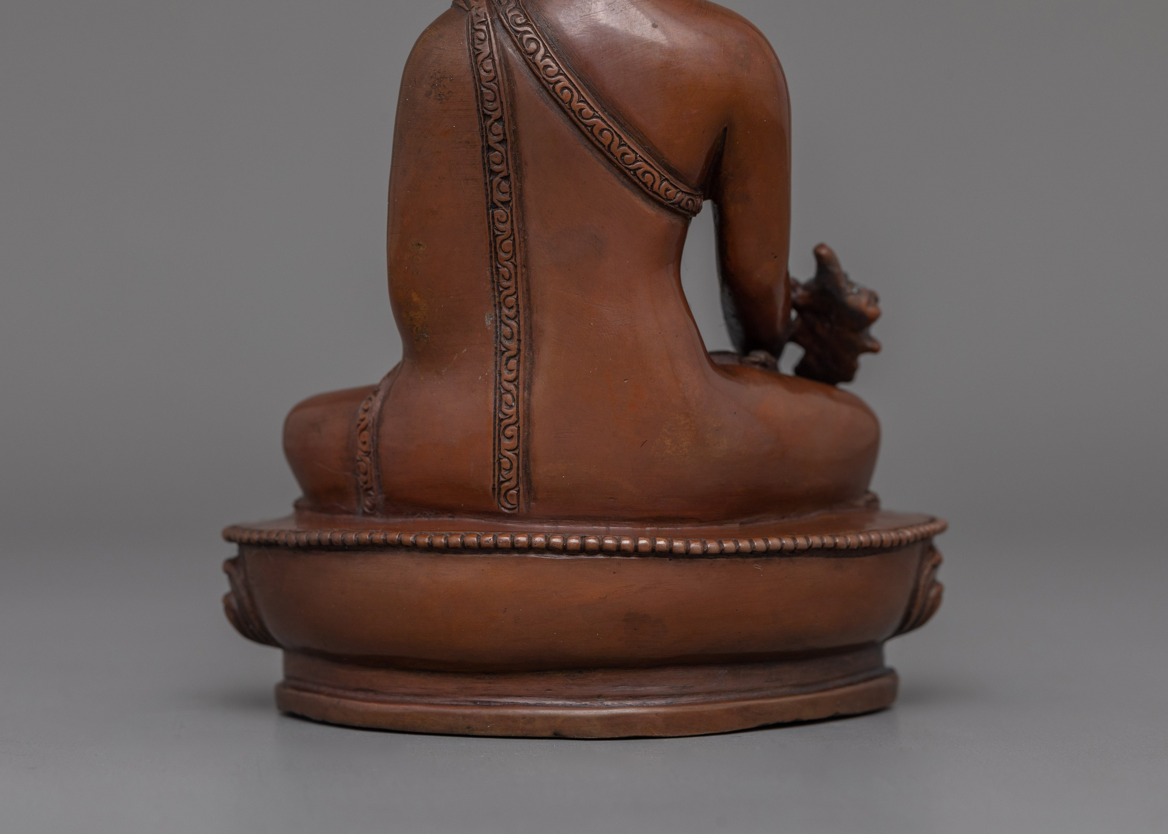 Handmade Bhaisajyaguru Statue | Buddha of Healing, Medicine and Compassion