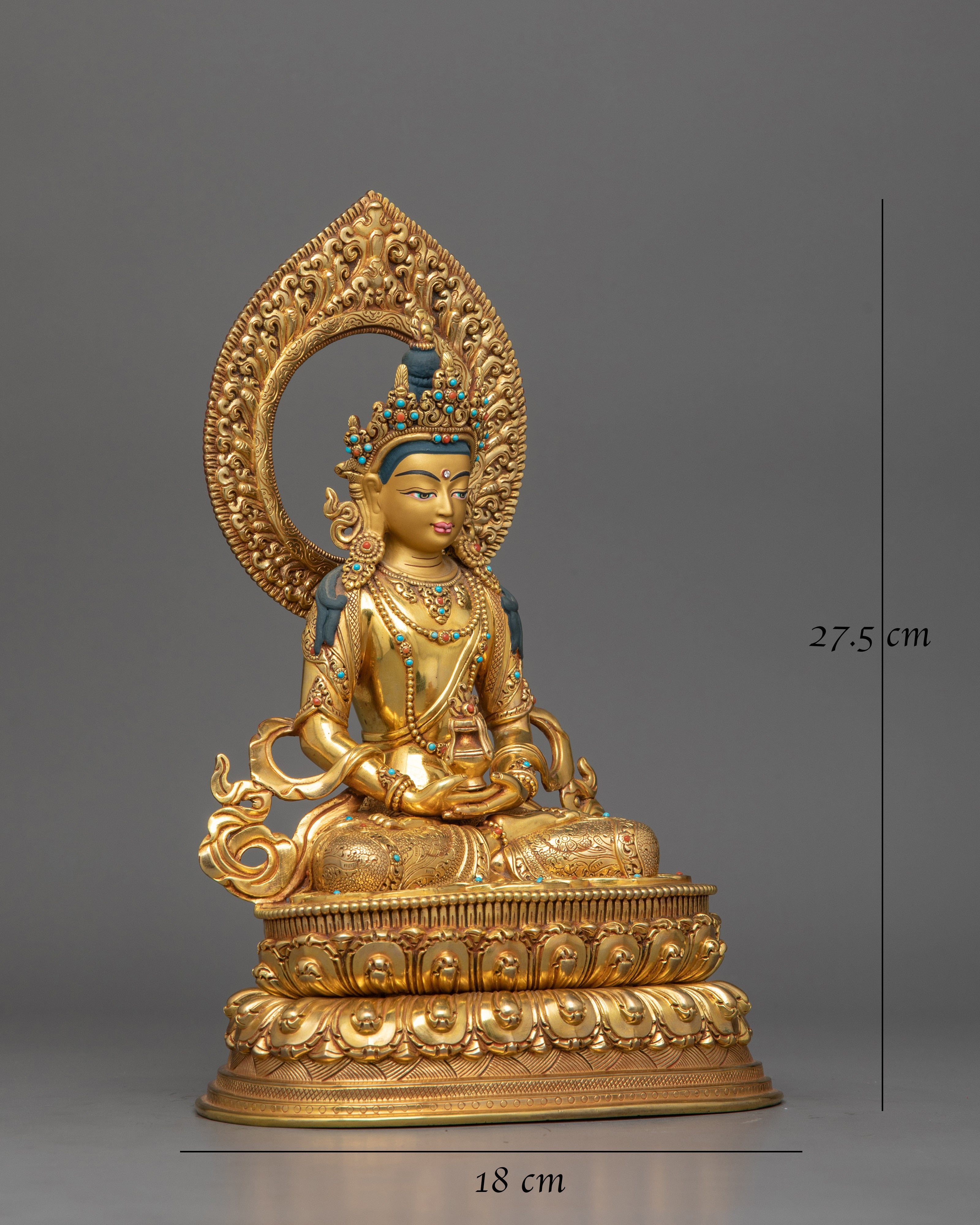 Amitayus Statue  Deity of Boundless Life