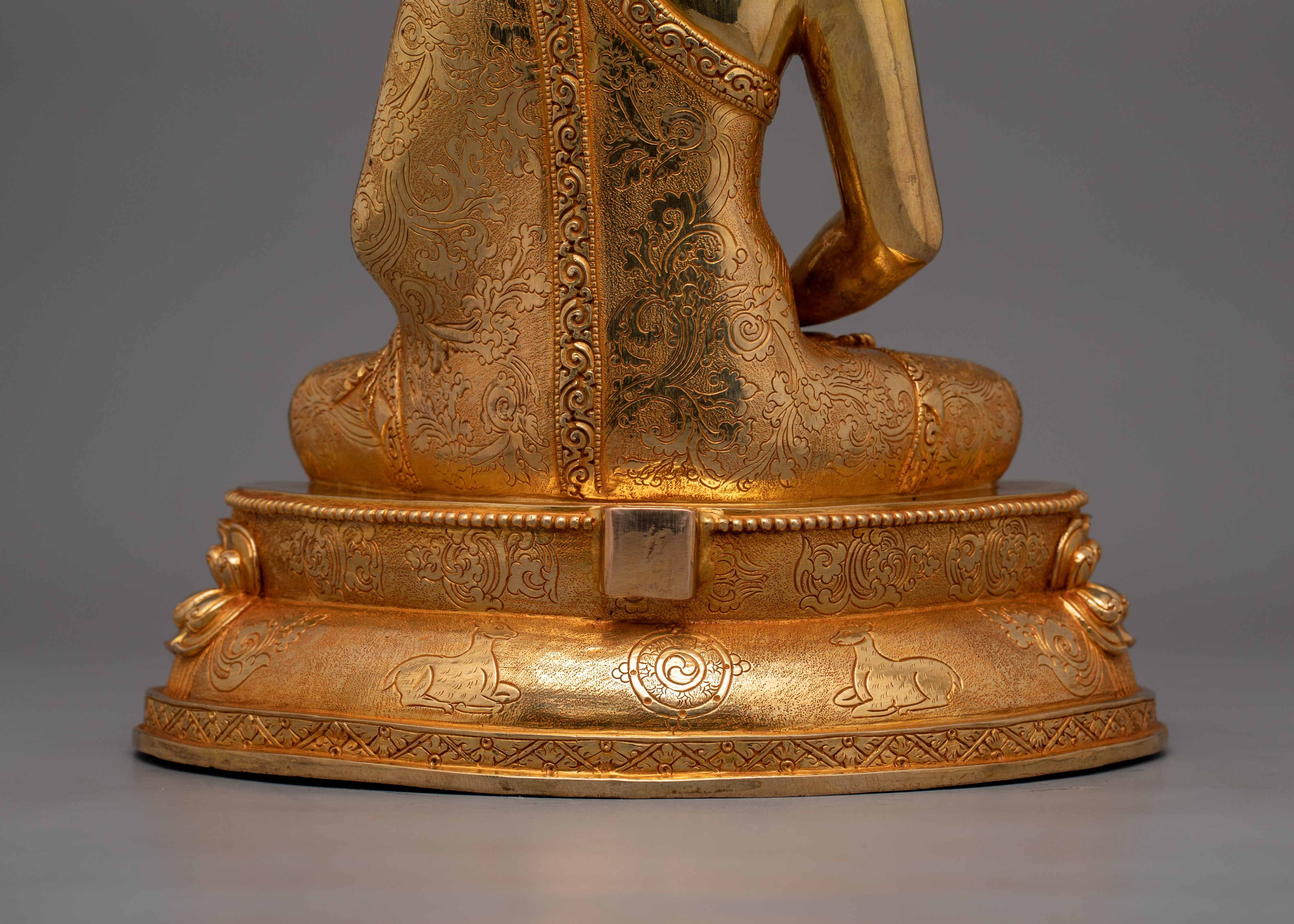Himalayan Figurine of Three Buddha Set | The Buddhas of Compassion and Wisdom