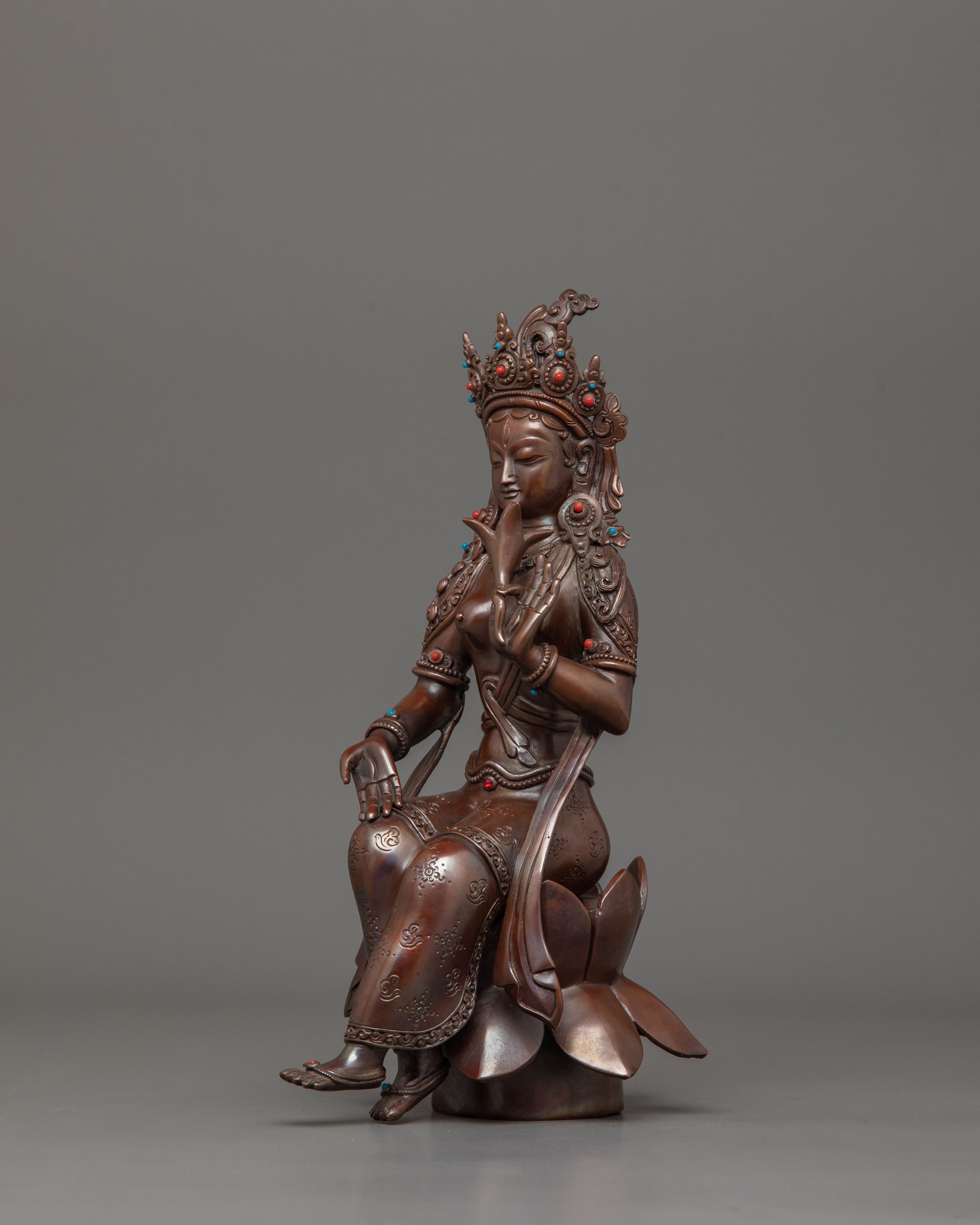 Tibetan Statue of Sita Tara | Goddess of Compassion, Healing and Protection