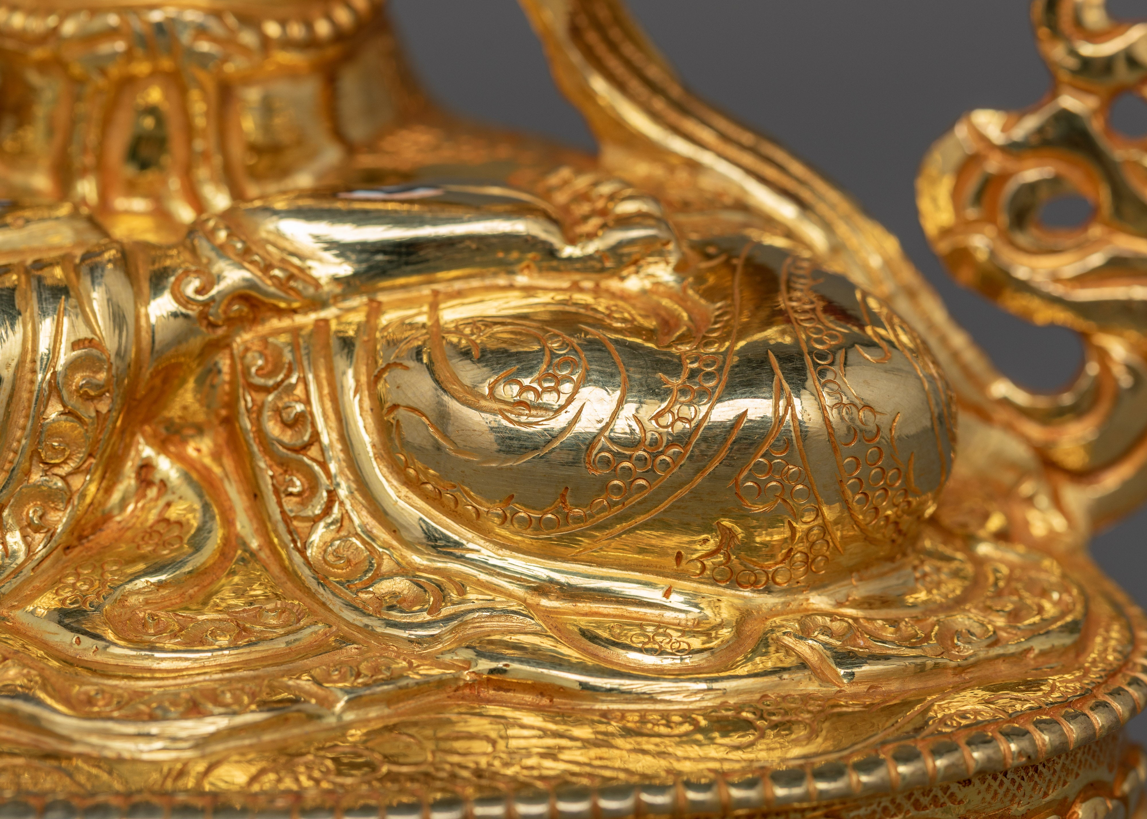 Historical Seven Eyes White Tara Statue  | Spiritual Healing and Altar Decor