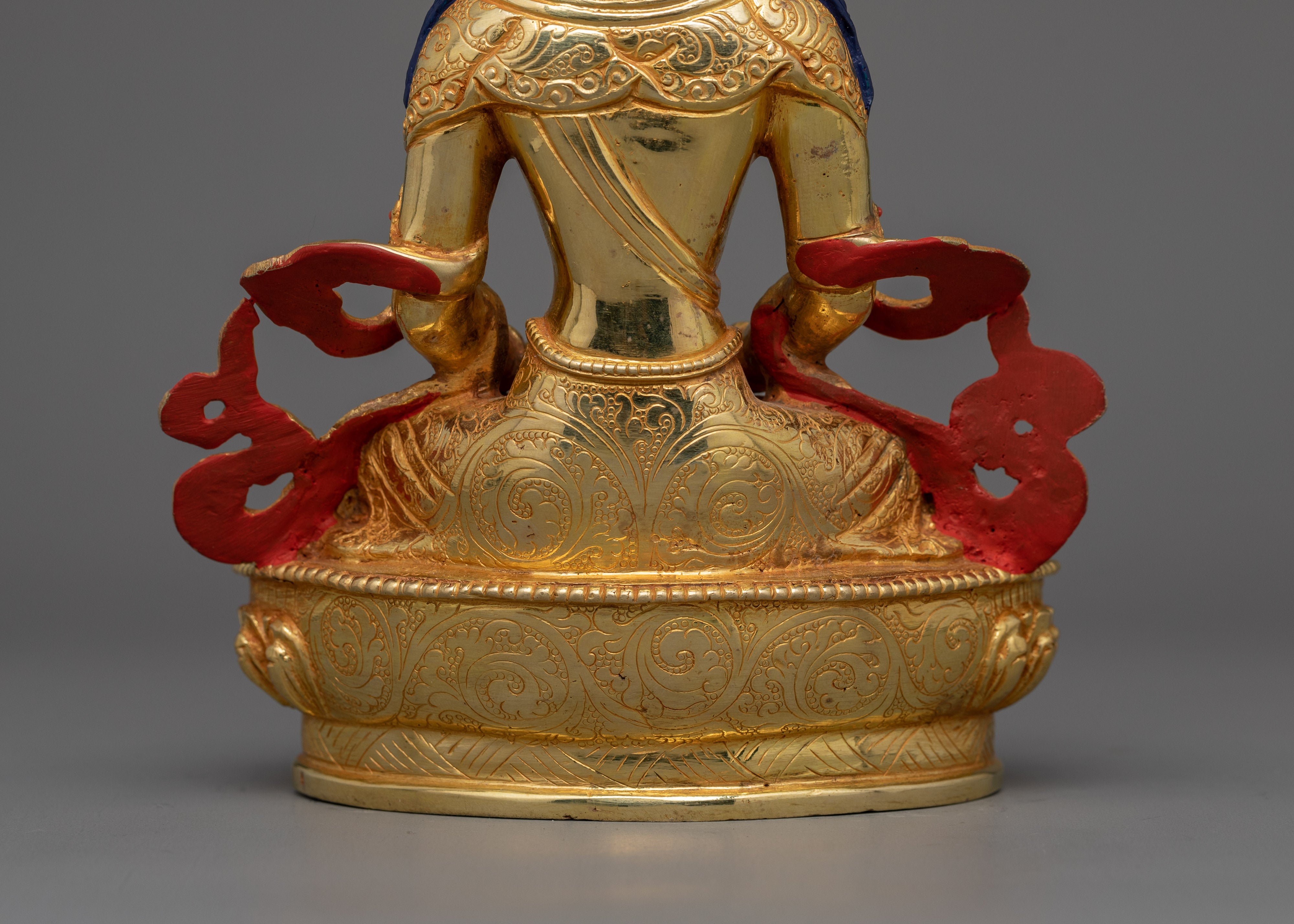 Himalayan Longevity Deity Amitayus Statue | Spiritual Master and Protector