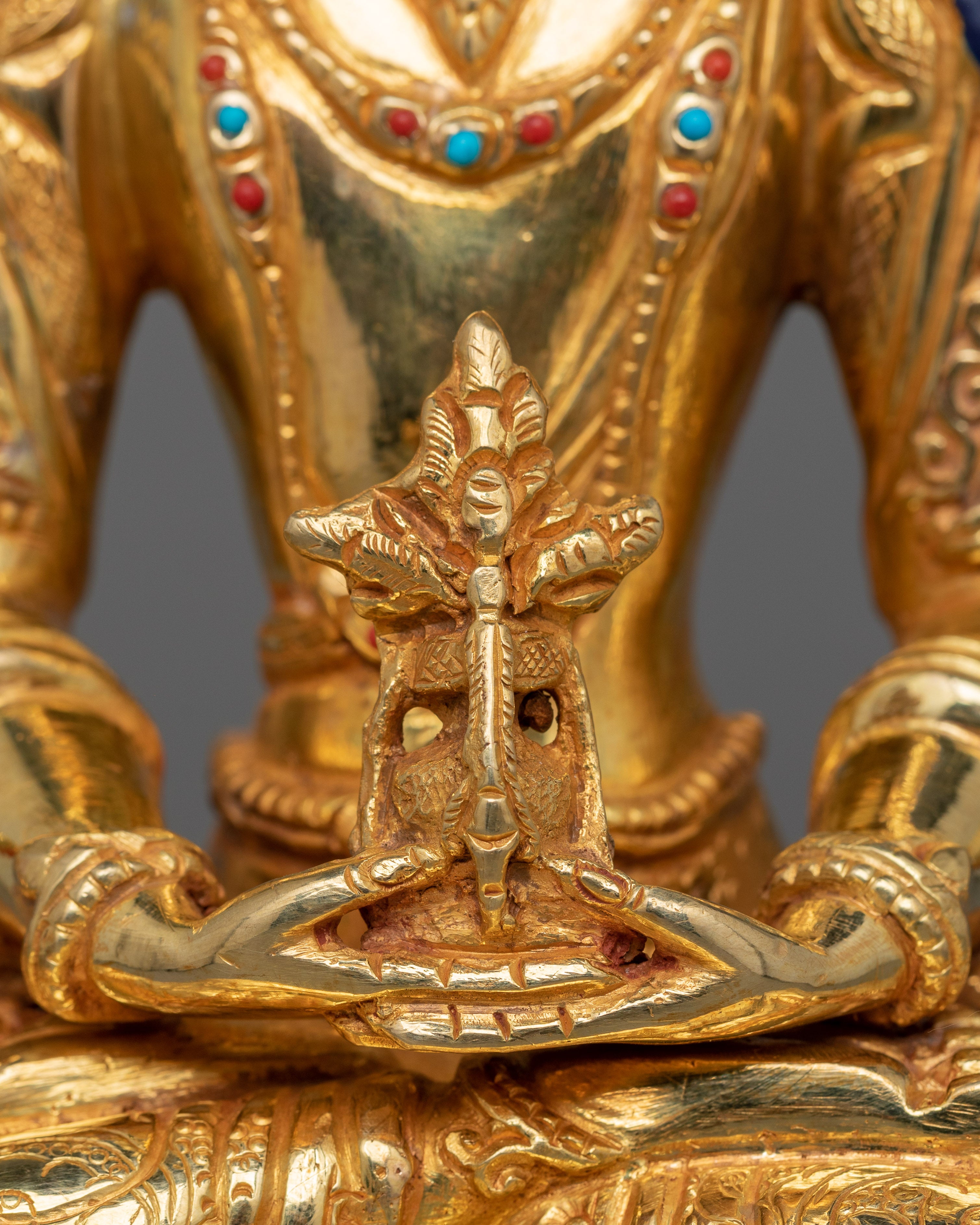 Himalayan Longevity Deity Amitayus Statue | Spiritual Master and Protector