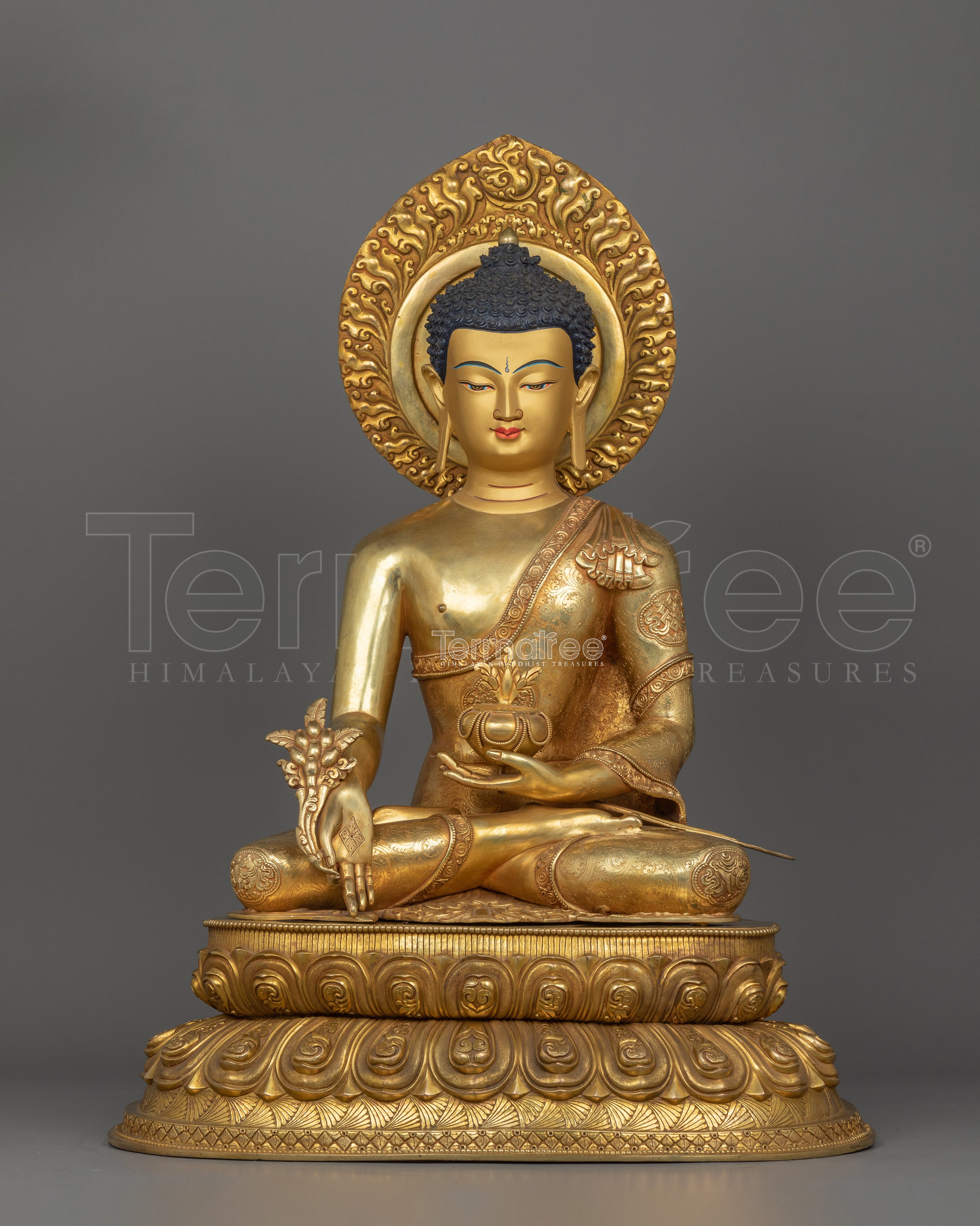 Himalayan Healing Buddha Figurine | The Buddha of Healing and Enlightenment