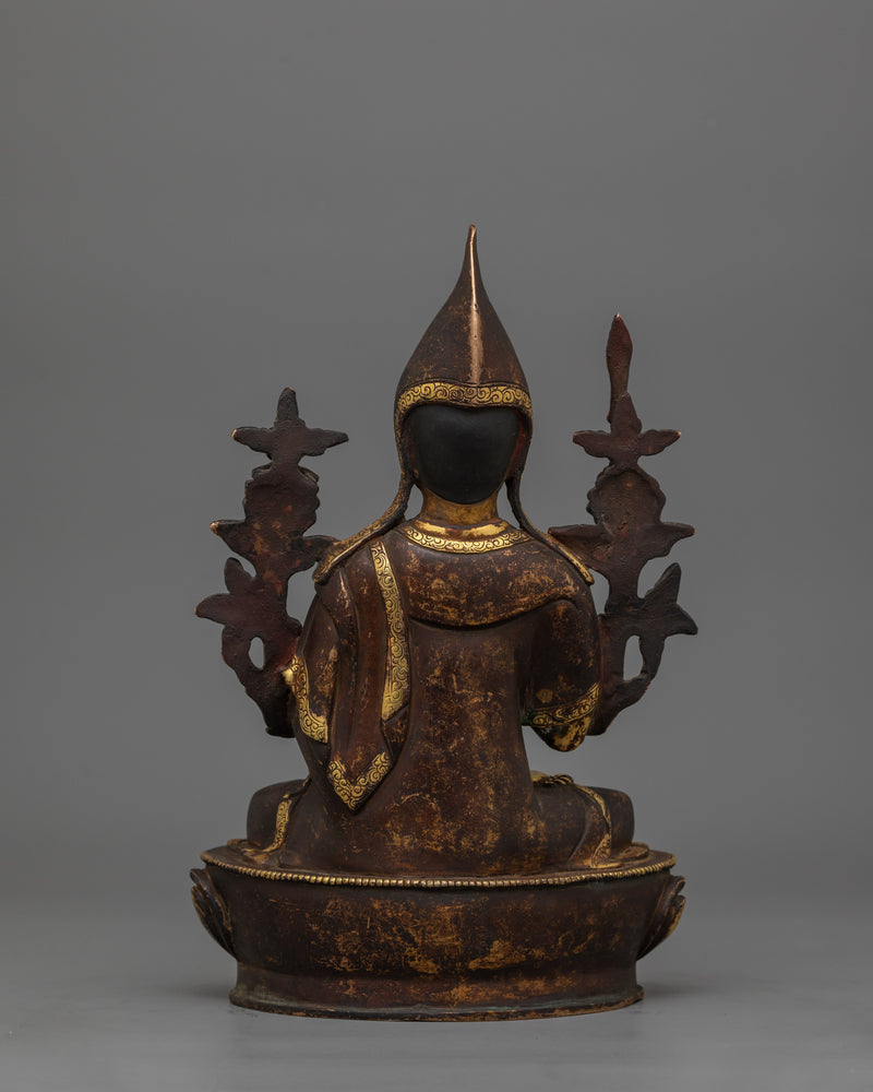 9 Inches Tsong Khapa Statue | Tibetan Religious Philosopher