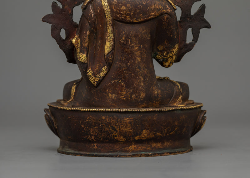 9 Inches Tsong Khapa Statue | Tibetan Religious Philosopher