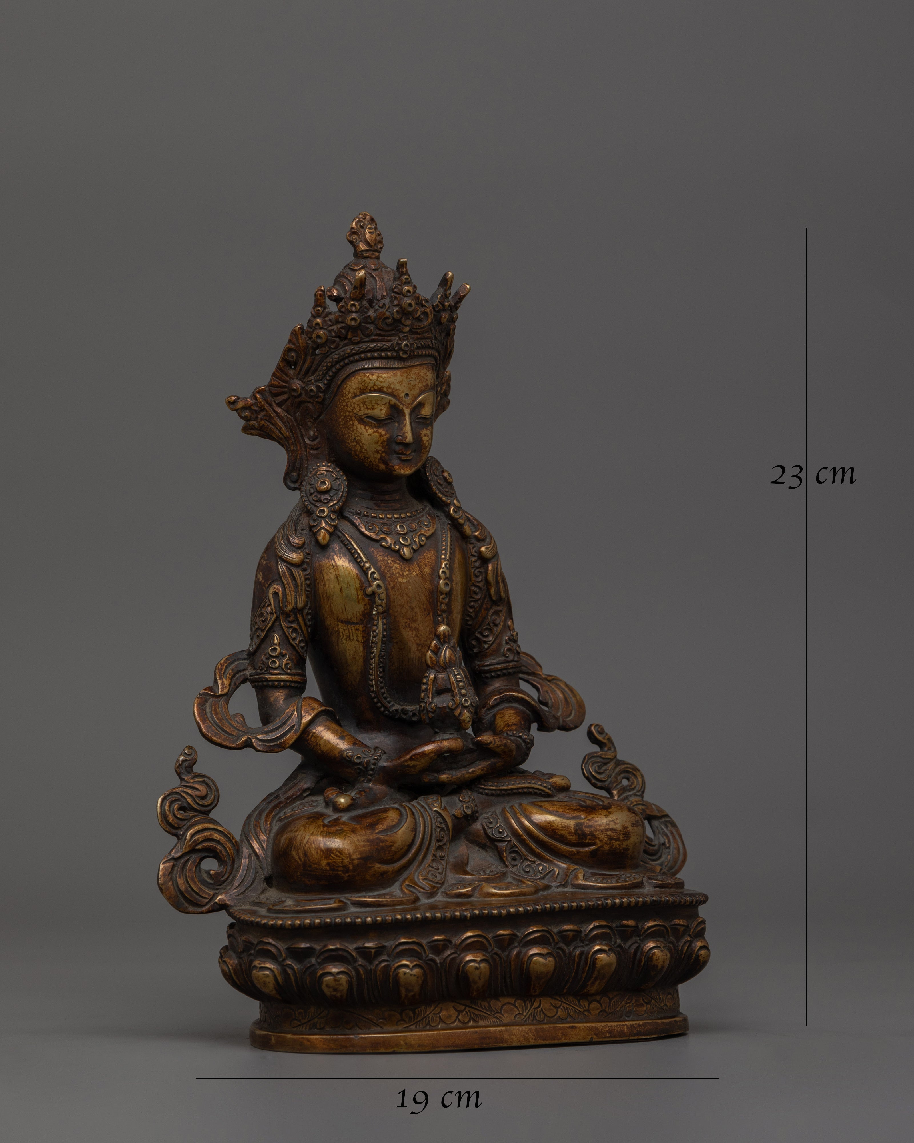 Historical Longevity Deity Amitayus | Made in Nepal