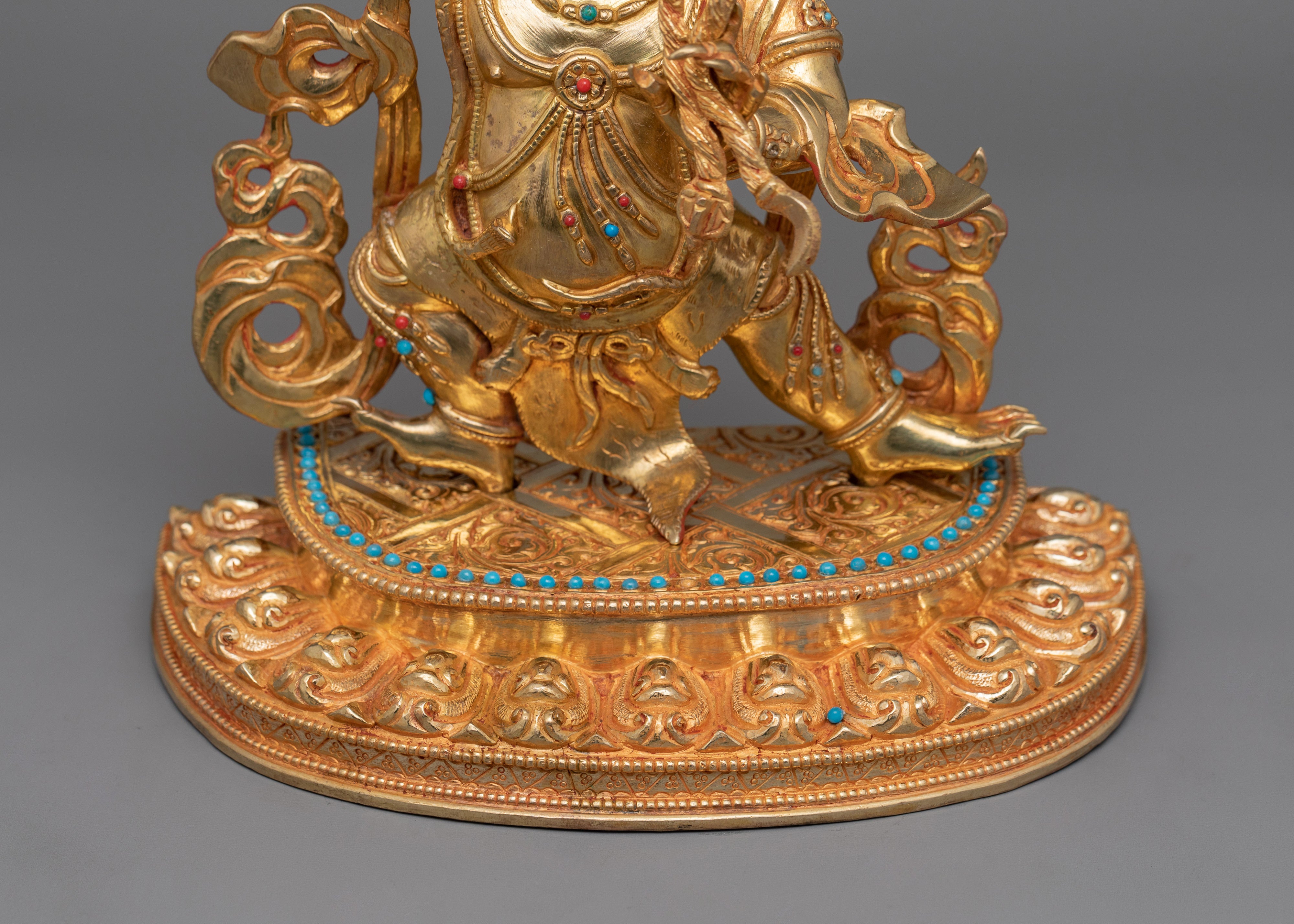 Thunderbolt Holder Vajrapani Statue for Meditation and Spiritual Practice