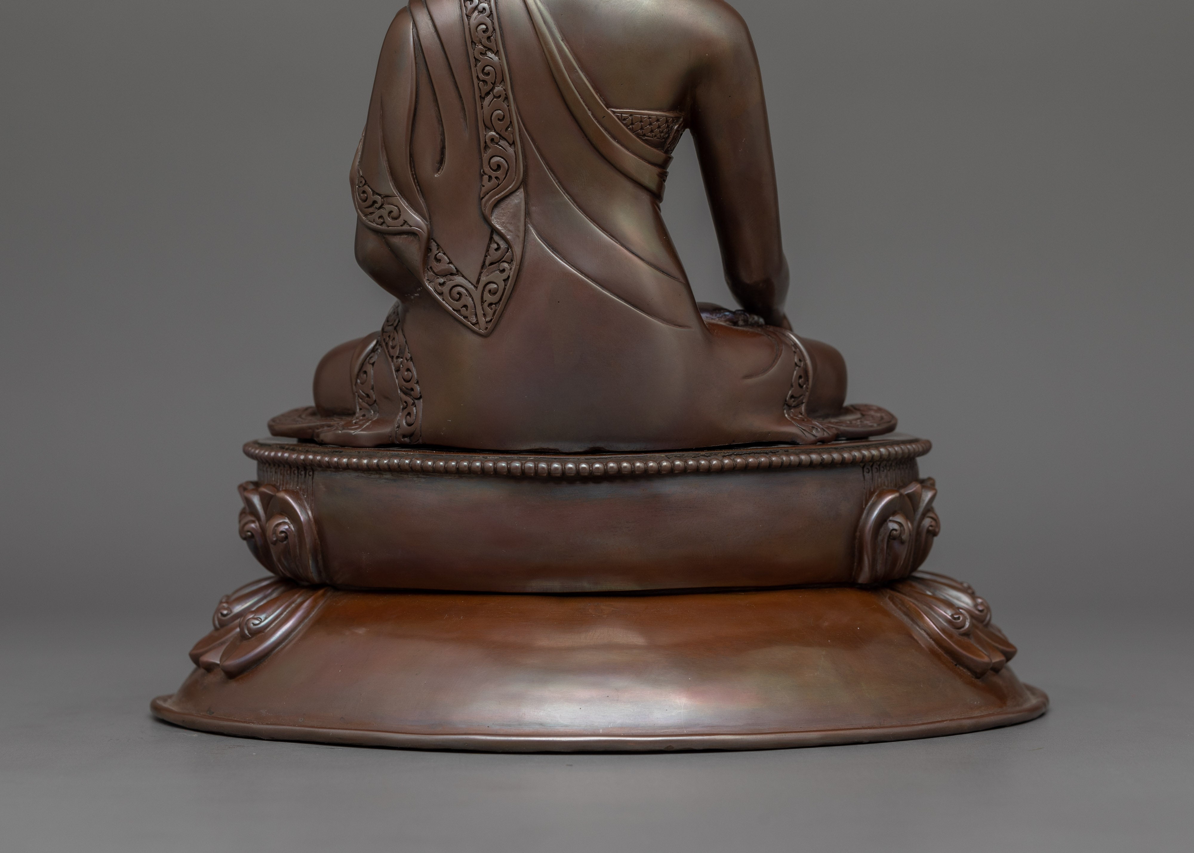 Tibetan Figurine of the First Historical Buddha Shakyamuni | The Buddha of Wisdom