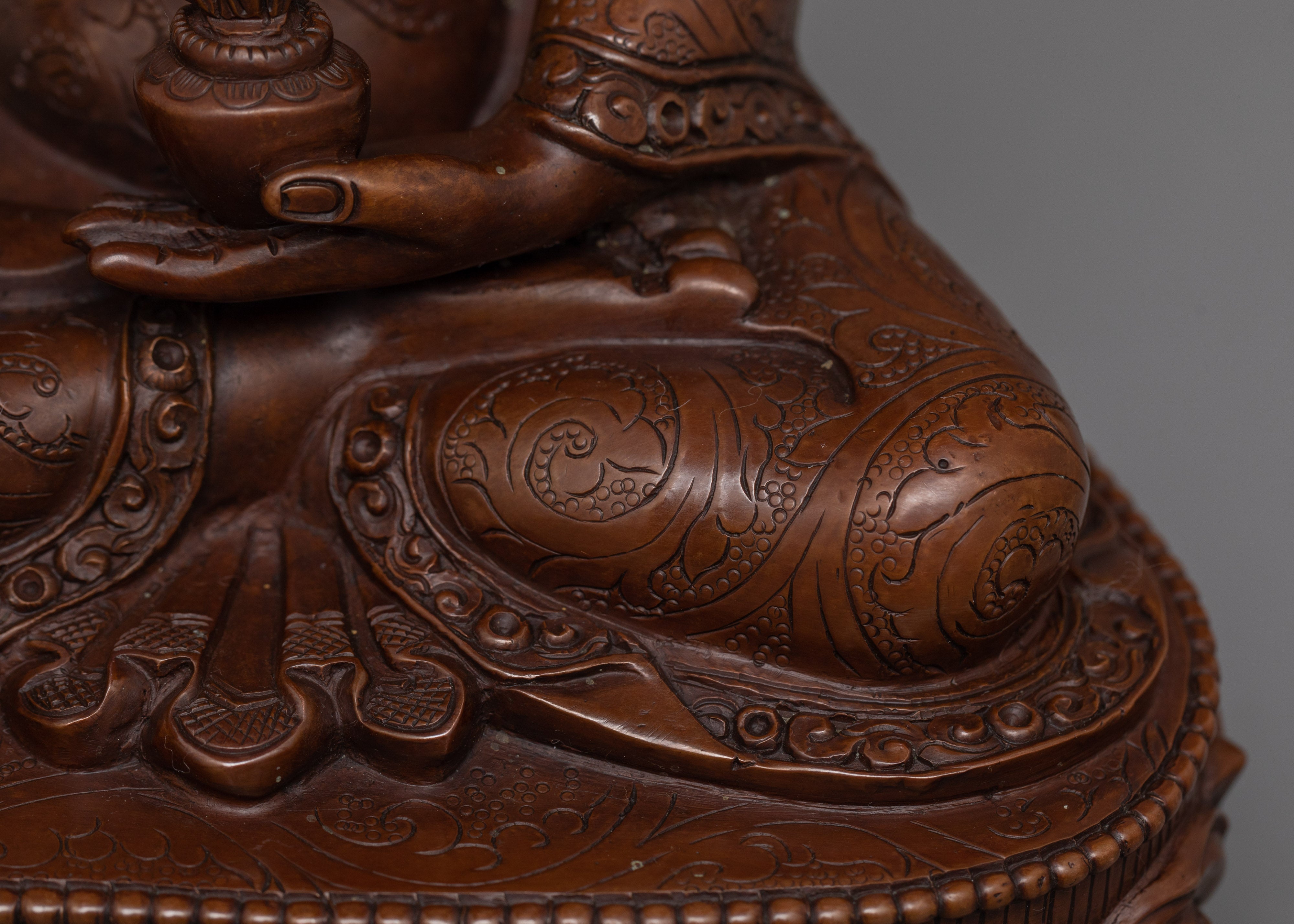 Healing Buddha "Medicine Buddha" Statue | Oxidized Body Buddha