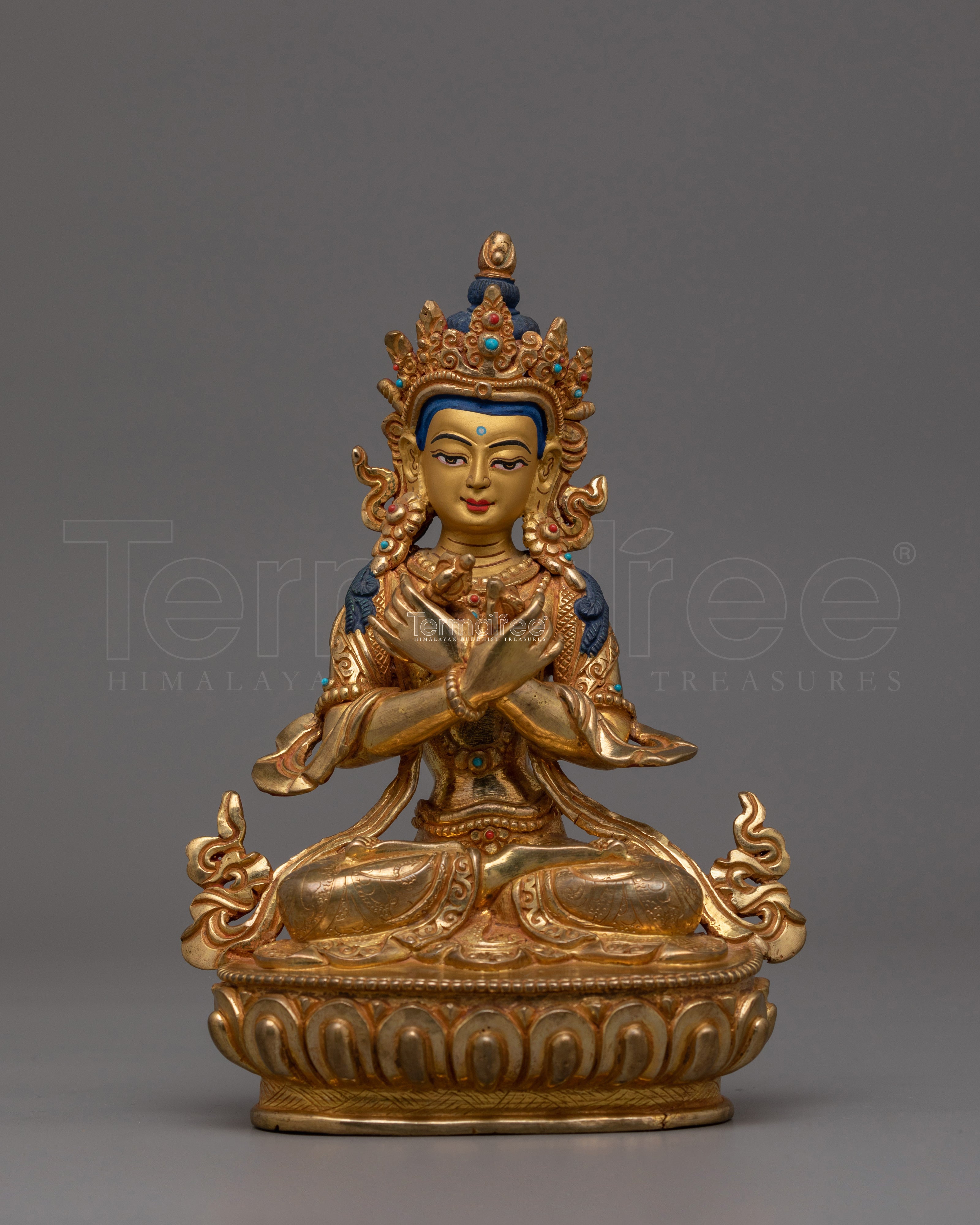 Handcrafted Pure Buddha Vajradhara Statue | Spiritual Enlightenment Art