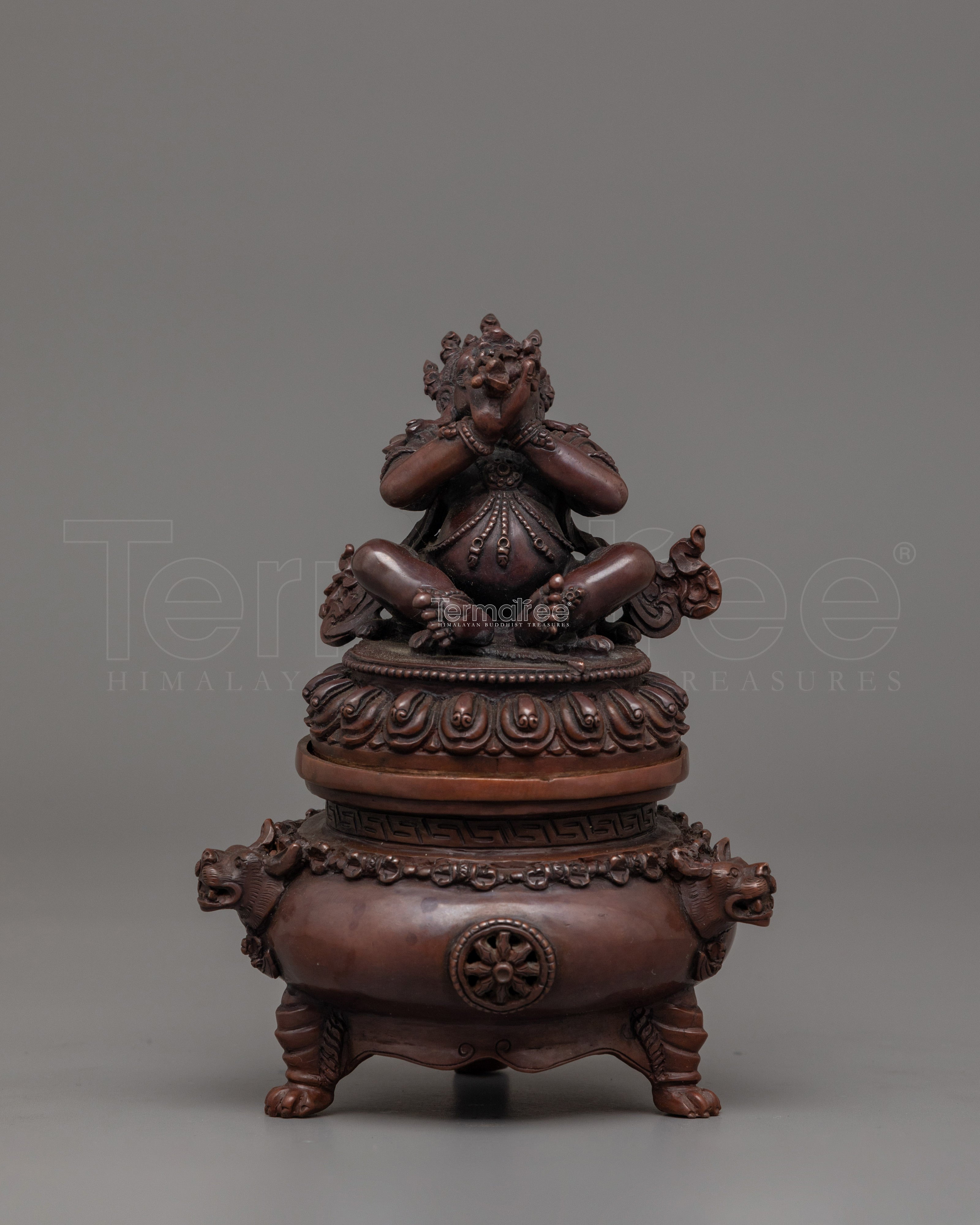 6.3 Inch Vajradhaka Statue | Wisdom and Power Deity