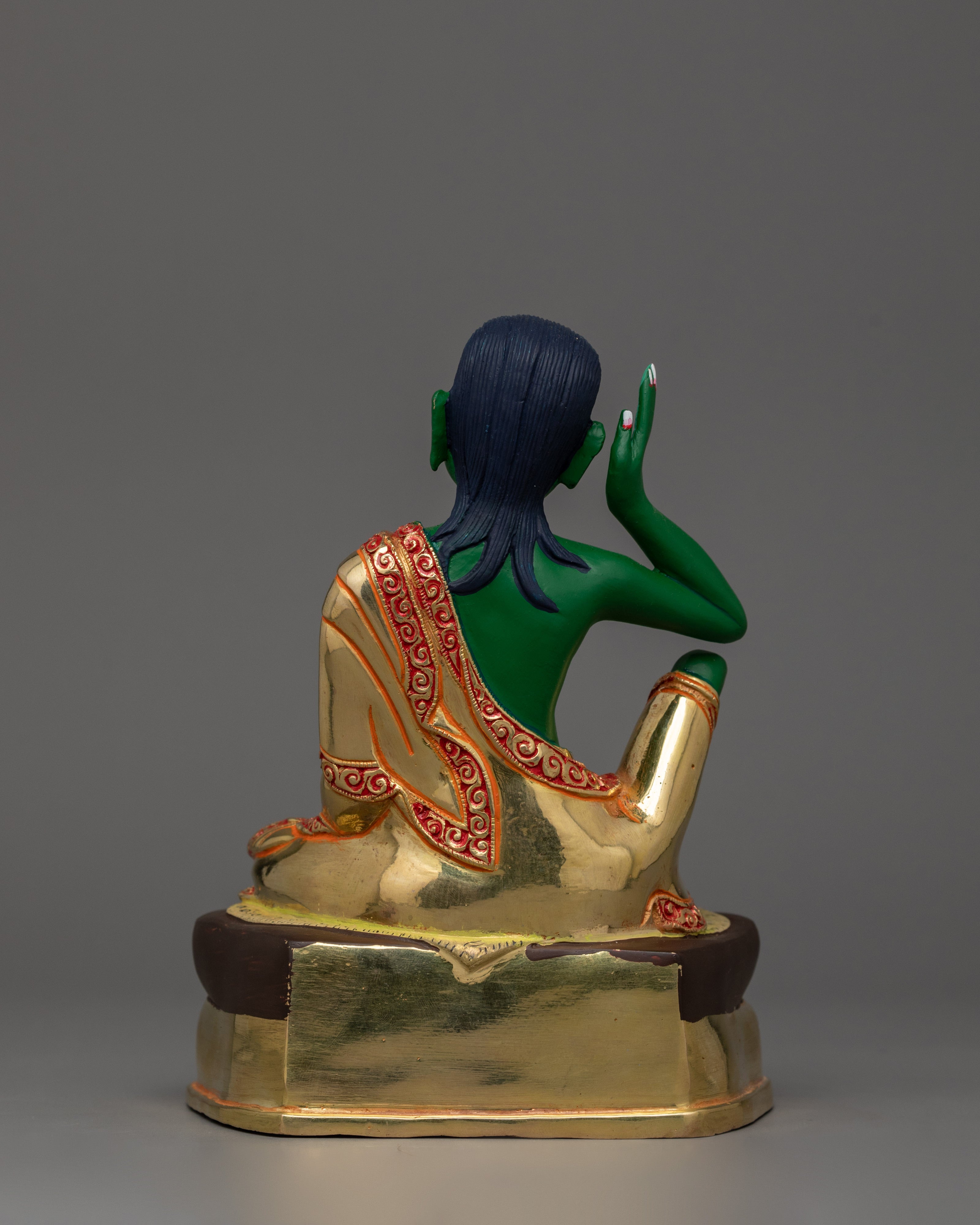 Handmade Statue of Milarepa | Tibetan Spiritual Master of Enlightenment