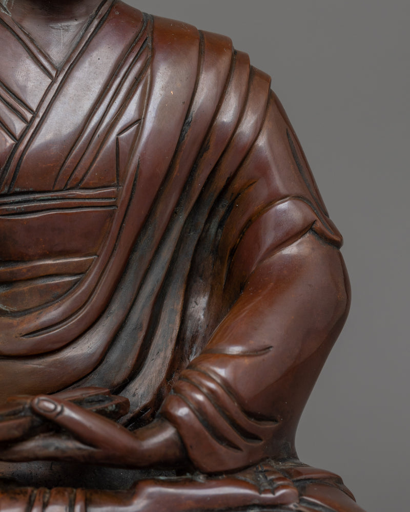 Handmade 8th Karmapa Figurine | Tibetan Buddhist Master and Spiritual Leader