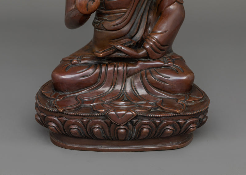 Handmade 8th Karmapa Figurine | Tibetan Buddhist Master and Spiritual Leader