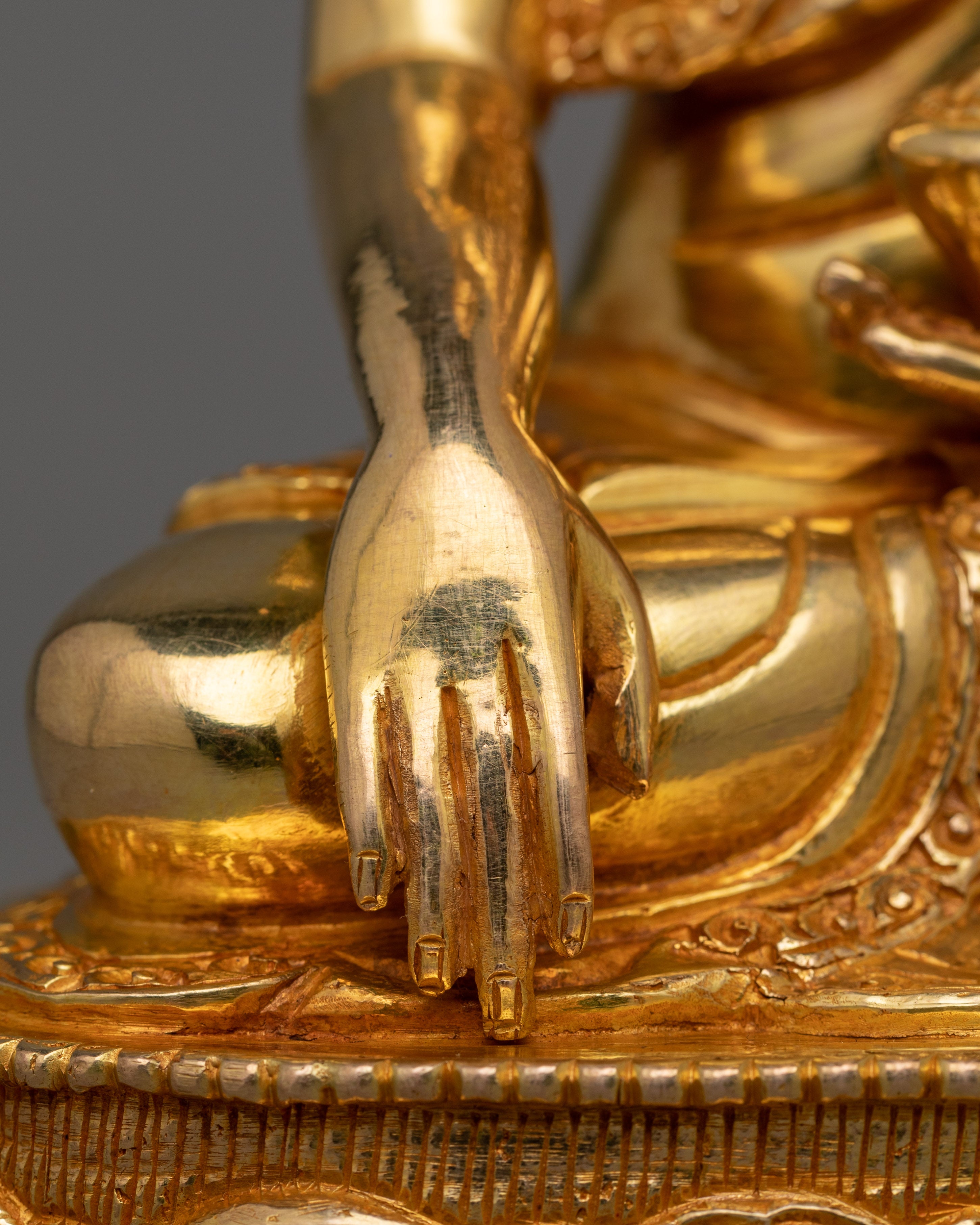 Enlightened Guru Shakyamuni Buddha Statue | Symbol of mindfulness practice