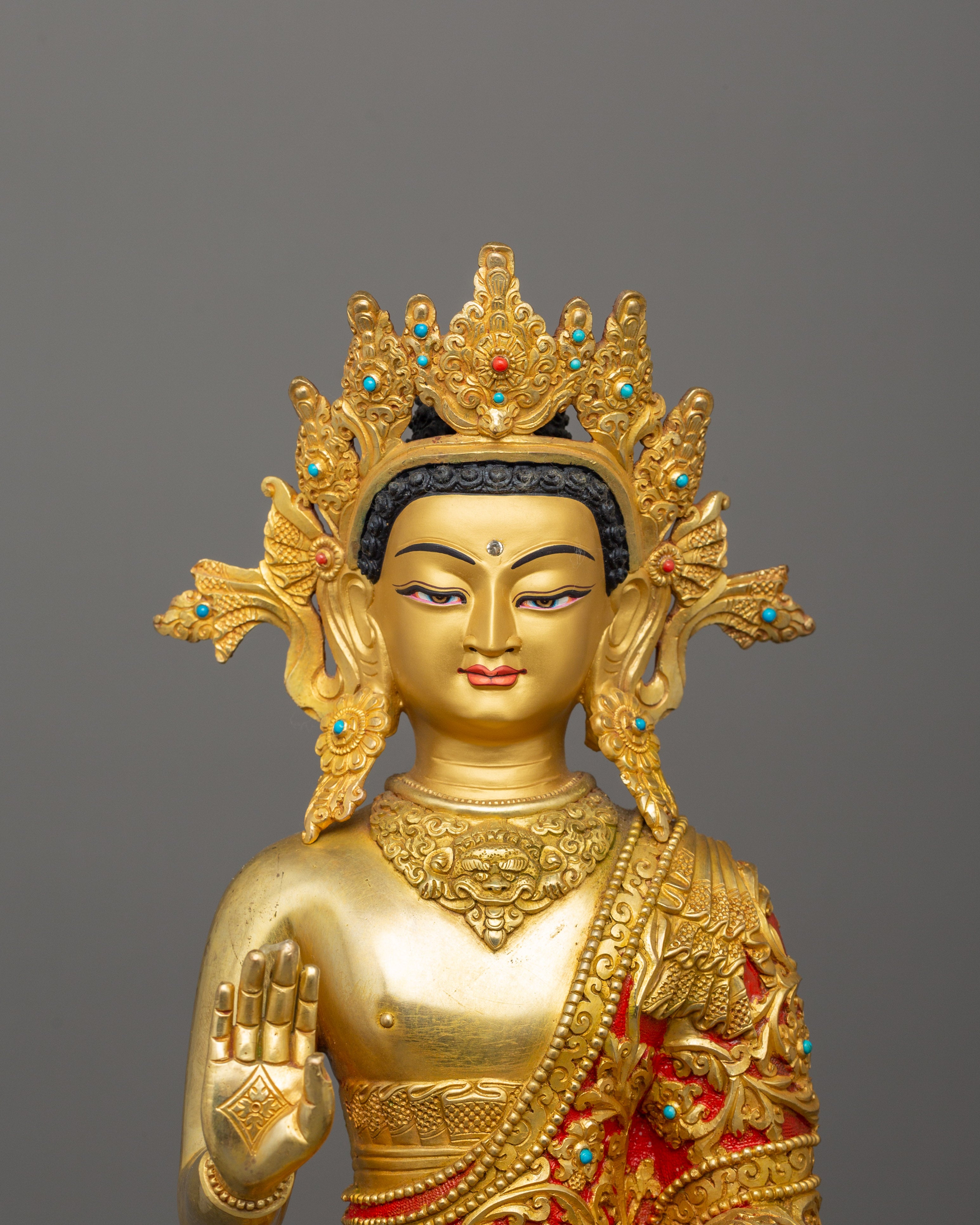 Himalayan Sculpture of Buddha Dipankara | The Light of Wisdom