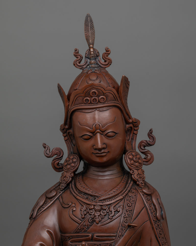 Himalayan Statue of Tantric Master Padmasambhava | The Divine Alchemist of Wisdom