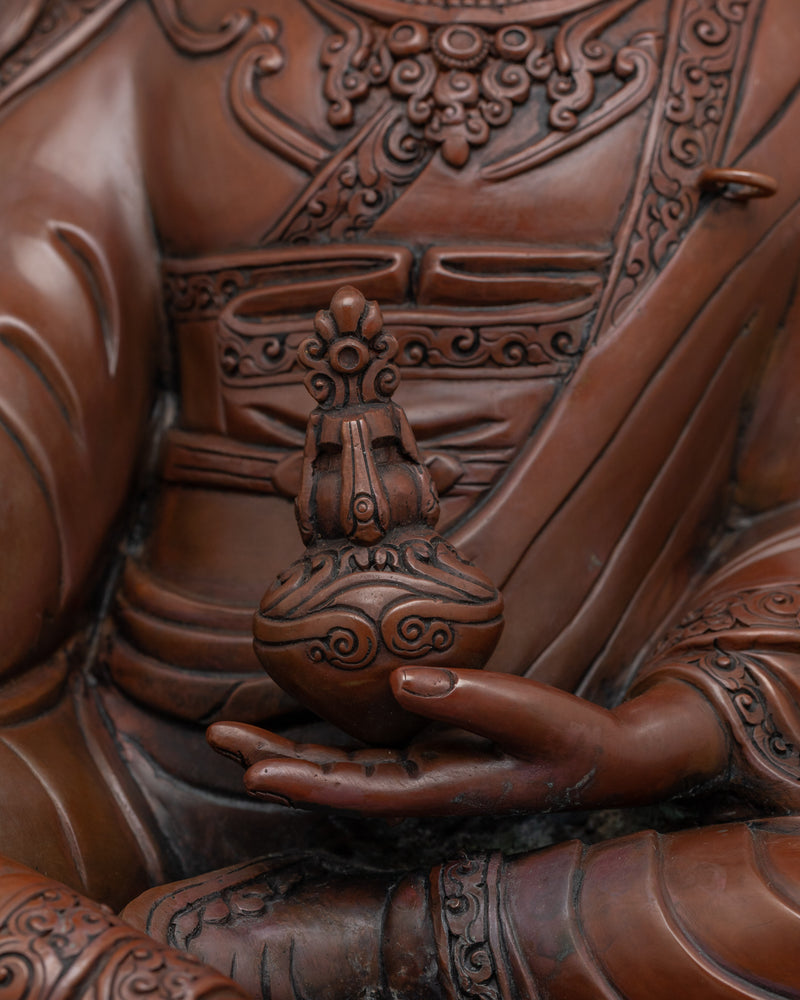 Himalayan Statue of Tantric Master Padmasambhava | The Divine Alchemist of Wisdom