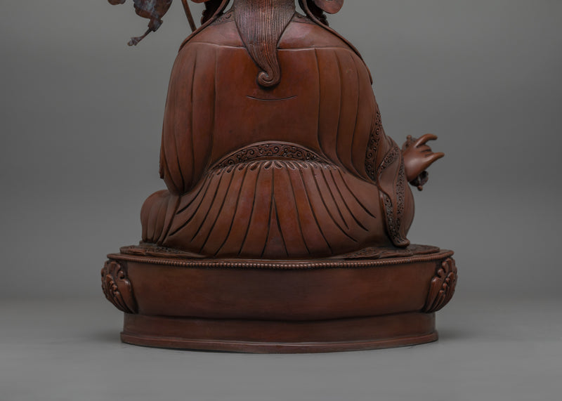 Himalayan Statue of Tantric Master Padmasambhava | The Divine Alchemist of Wisdom