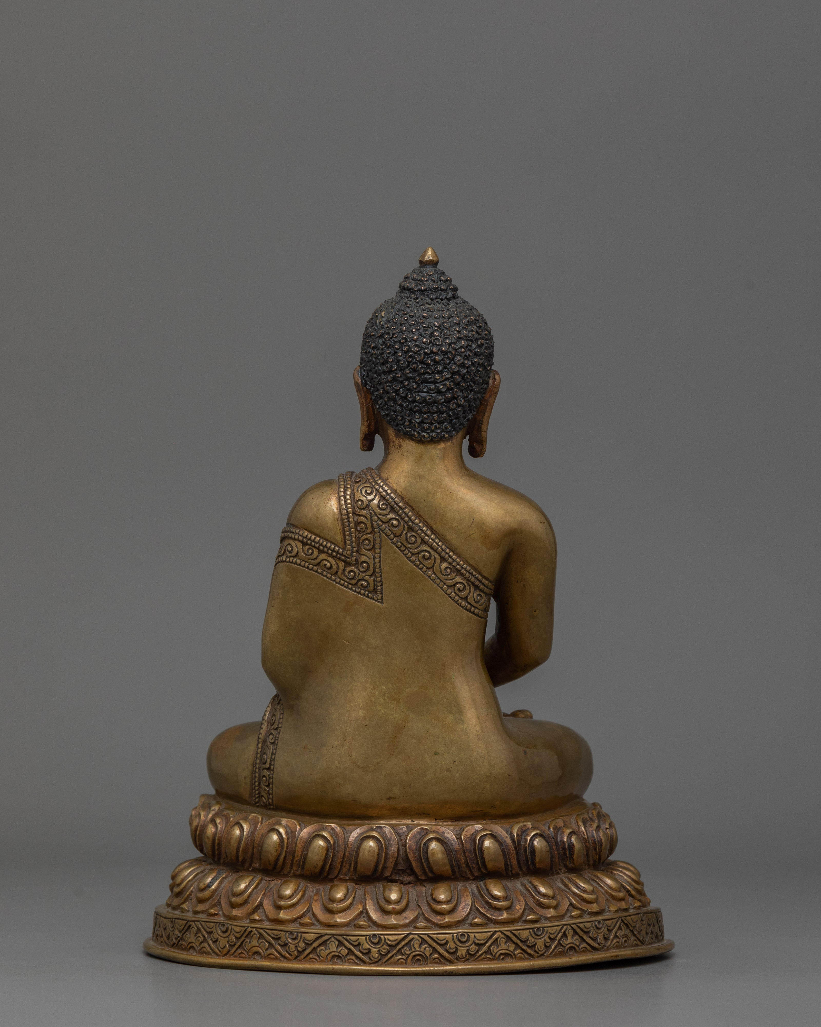 Handmade Sculpture of Buddha Amitabha | Buddha of Infinite Light and Spiritual Awakening