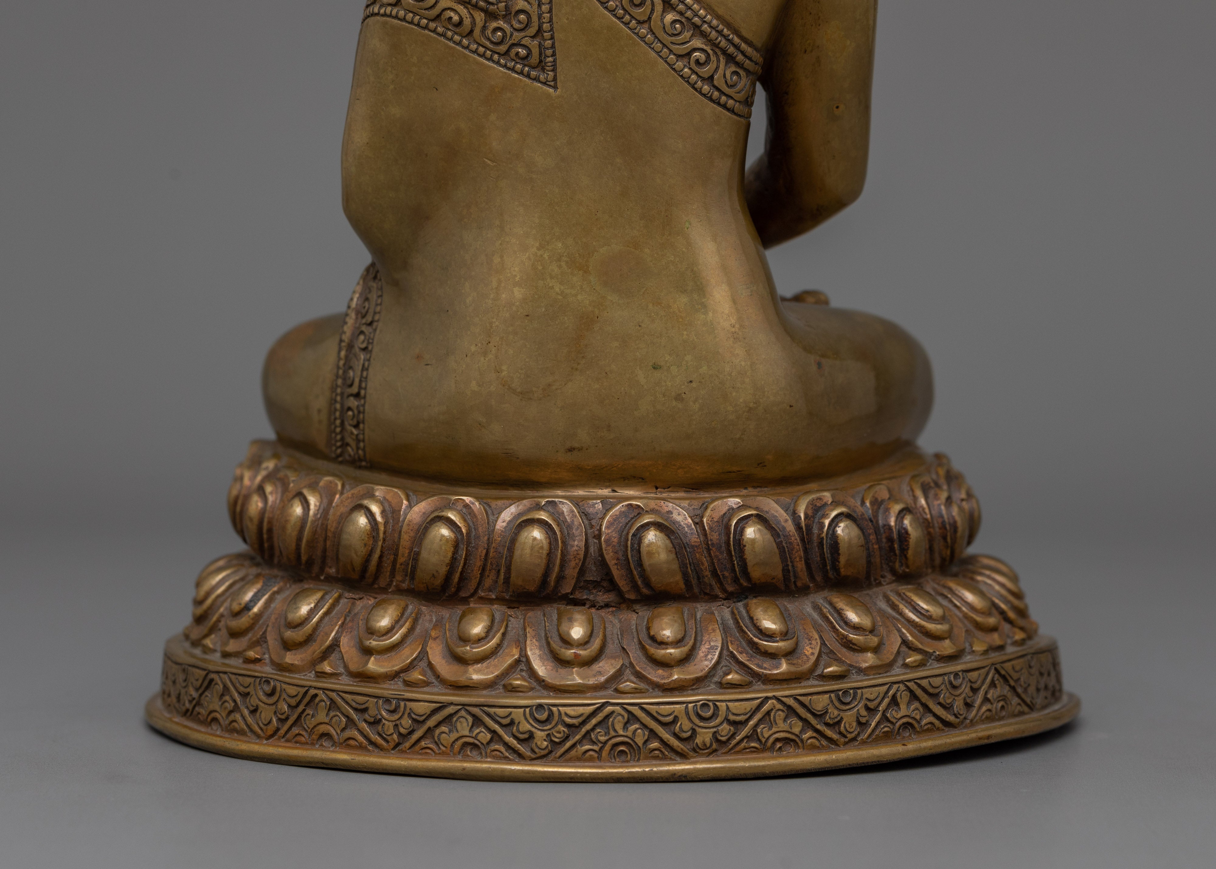 Handmade Sculpture of Buddha Amitabha | Buddha of Infinite Light and Spiritual Awakening