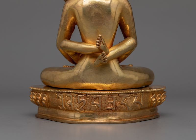 Handcrafted Sculpture of Samantabhadra with Consort | Buddha of Primordial Wisdom