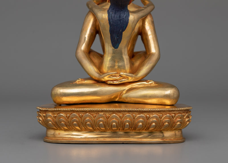 Handcrafted Sculpture of Samantabhadra with Consort | Buddha of Primordial Wisdom