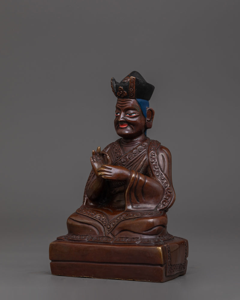 Handmade Sculpture of Karmapa | Tibetan Buddhist Leader of Wisdom and Compassion