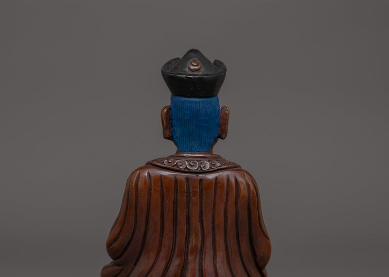 Handmade Sculpture of Karmapa | Tibetan Buddhist Leader of Wisdom and Compassion