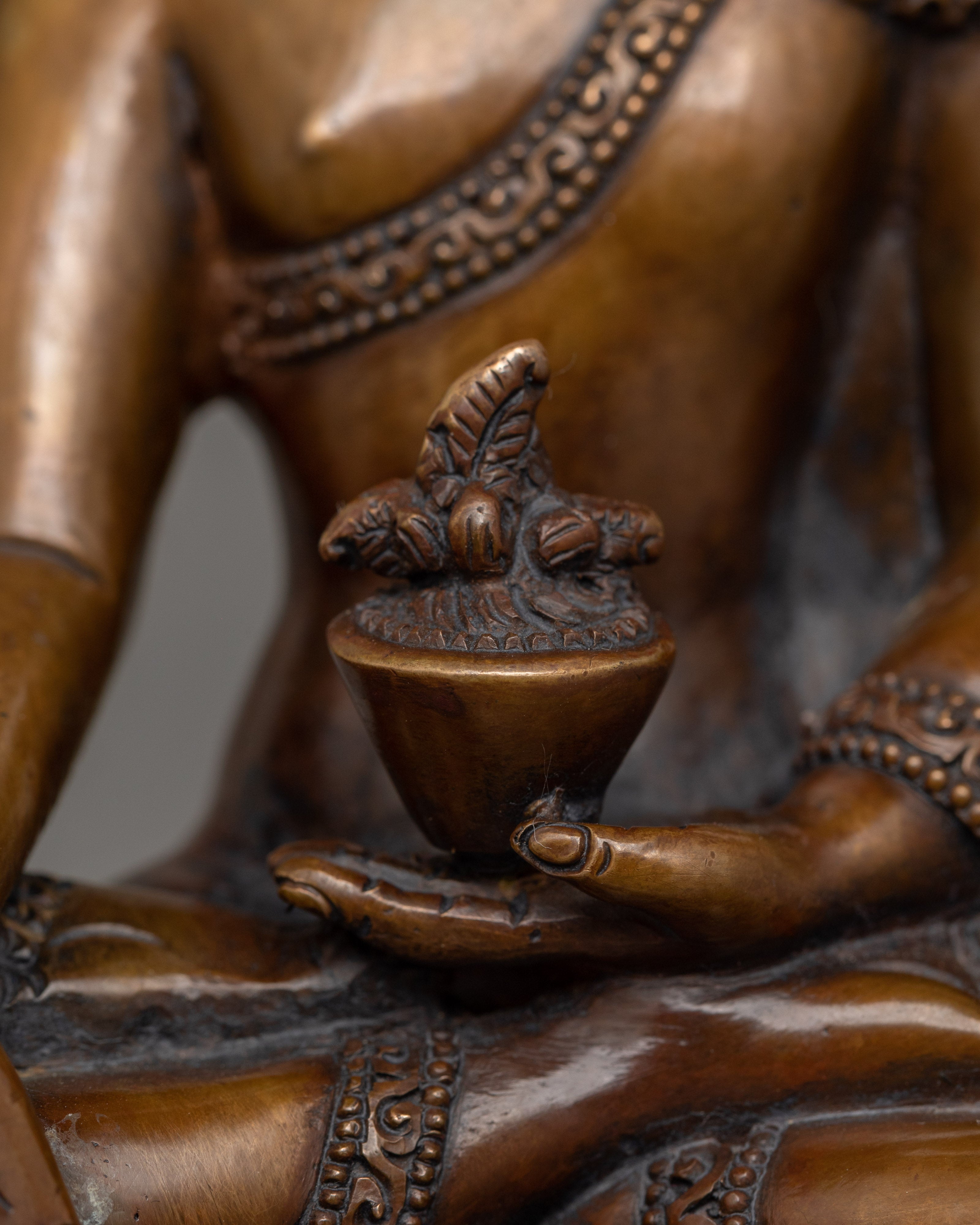 Himalayan Sculpture of Bhaisajyaguru | Buddha of Healing, Medicine and Compassion