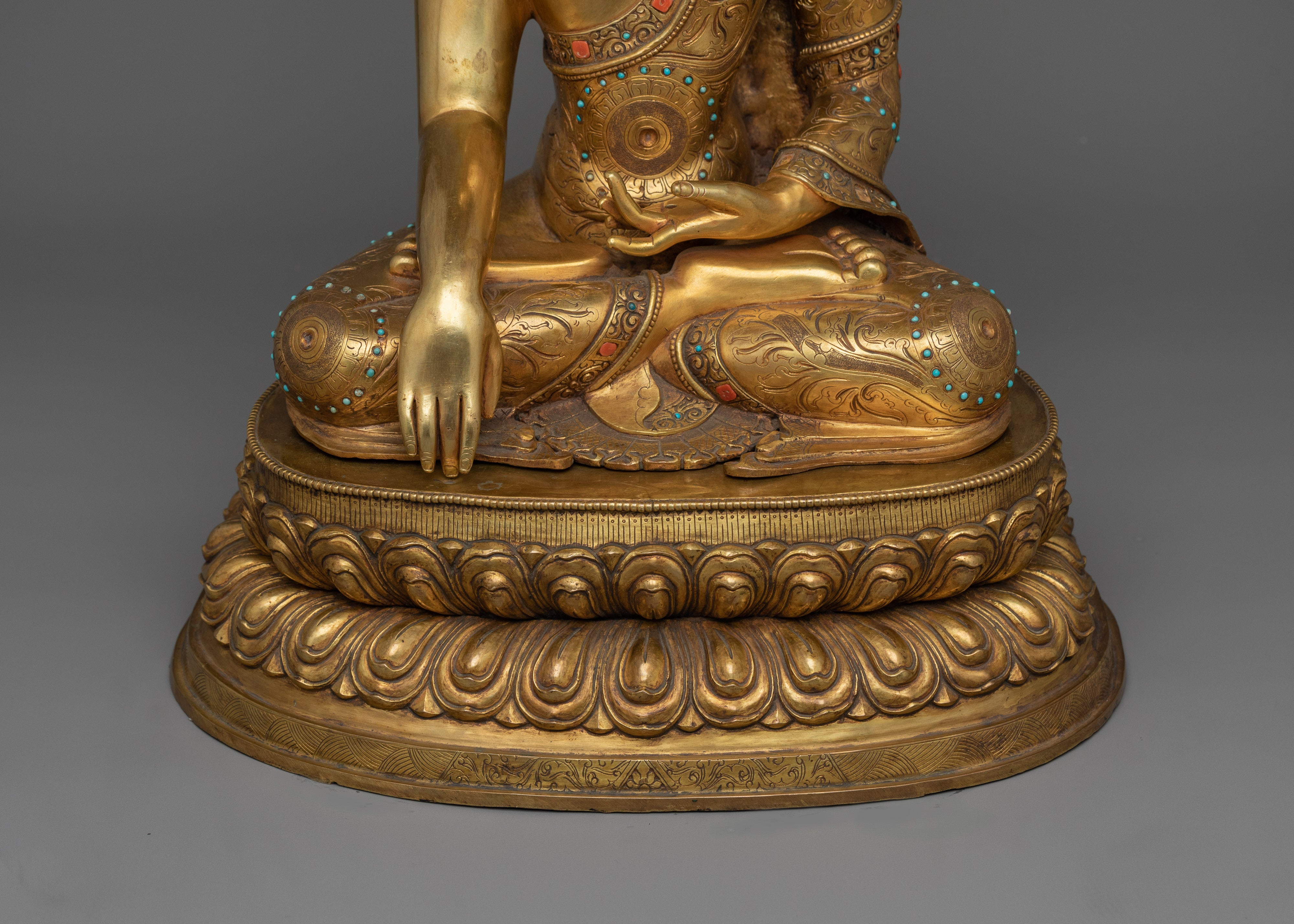 Shakyamuni the Founder of Buddhism and The Teacher of Gods and Humans
