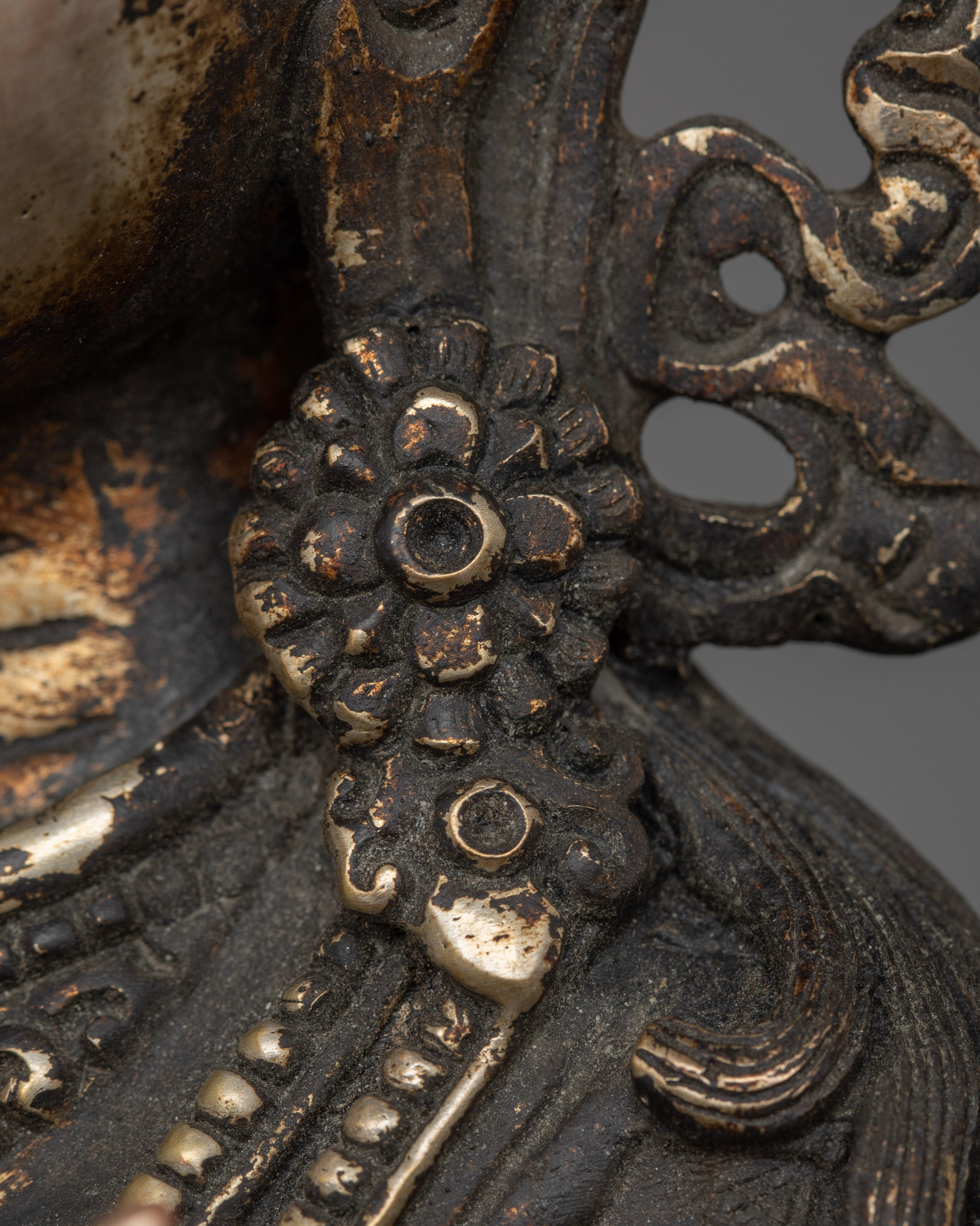 Antique Finish White Tara Statue | Himalayan Treasure