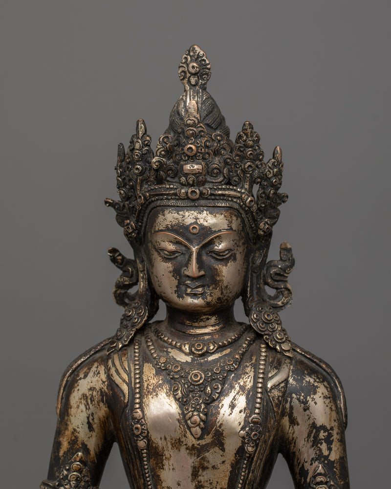 Old Himalayan Treasure Amitabha Buddha Statue | Buddha of Infinite Light