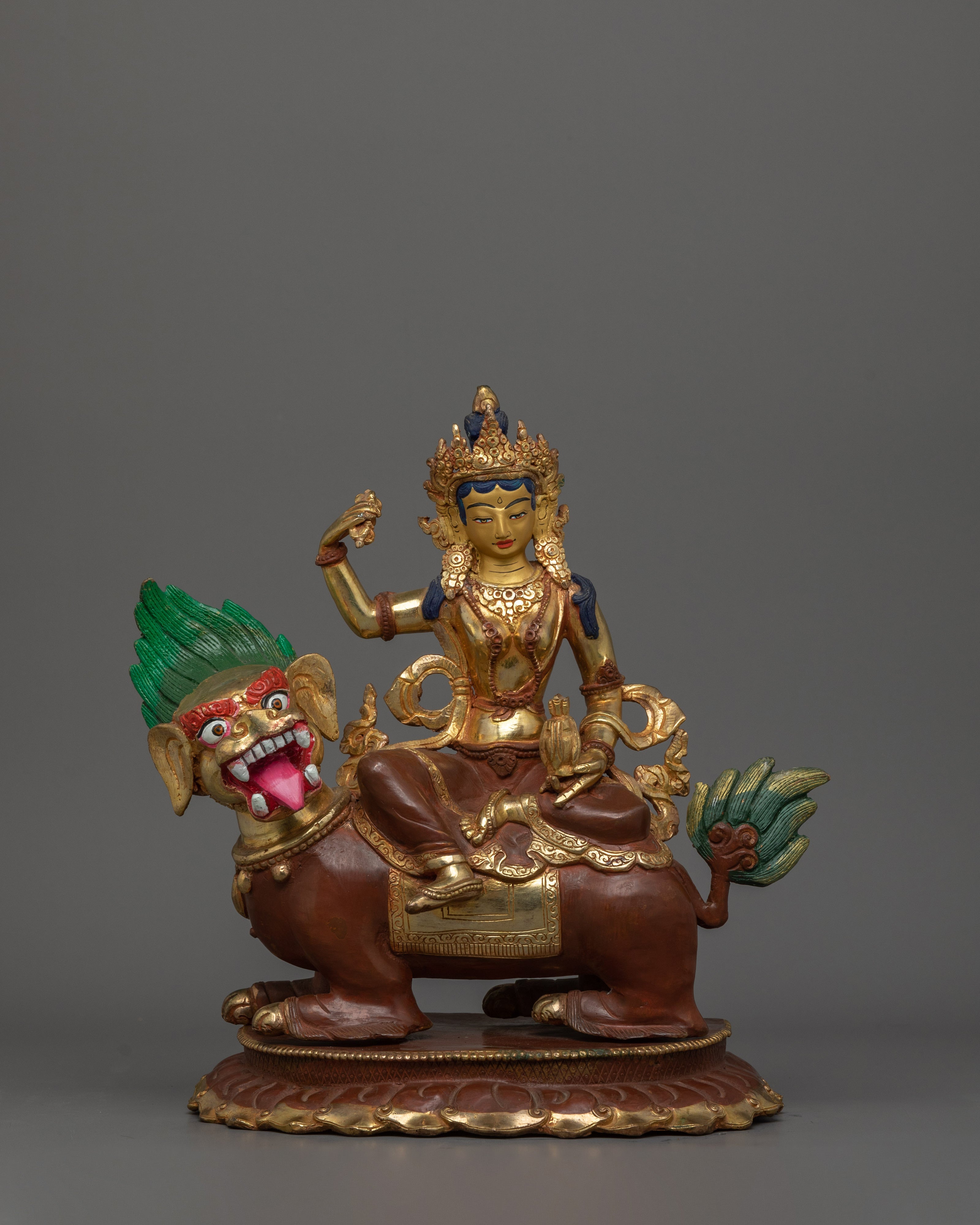 Handmade Sculpture of Tseringma | Tibetan Goddess of Longevity, and Protection