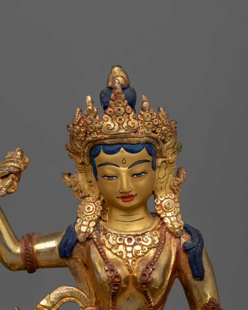 Handmade Sculpture of Tseringma | Tibetan Goddess of Longevity, and Protection