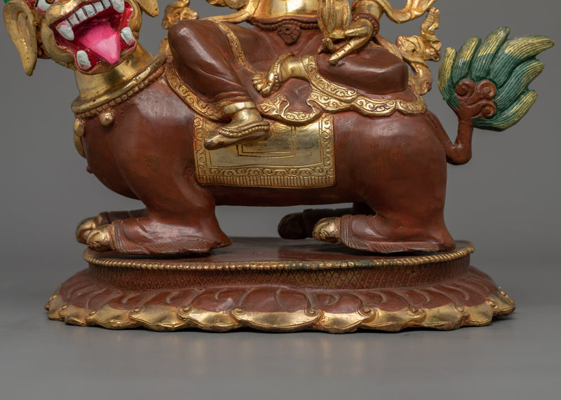 Handmade Sculpture of Tseringma | Tibetan Goddess of Longevity, and Protection