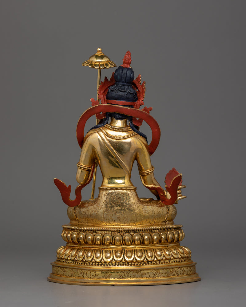 The Guardian of Dharma Dukar Statue | Tibetan Protector of the Dharma and Spiritual Path