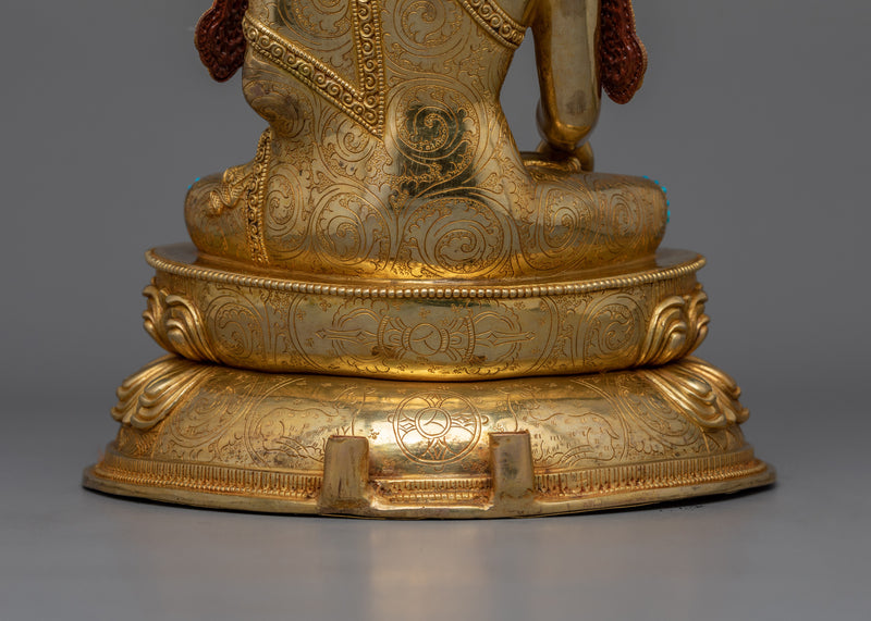 Himalayan Siddhartha Gautama with Crown Sculpture | The Buddha of Enlightenment