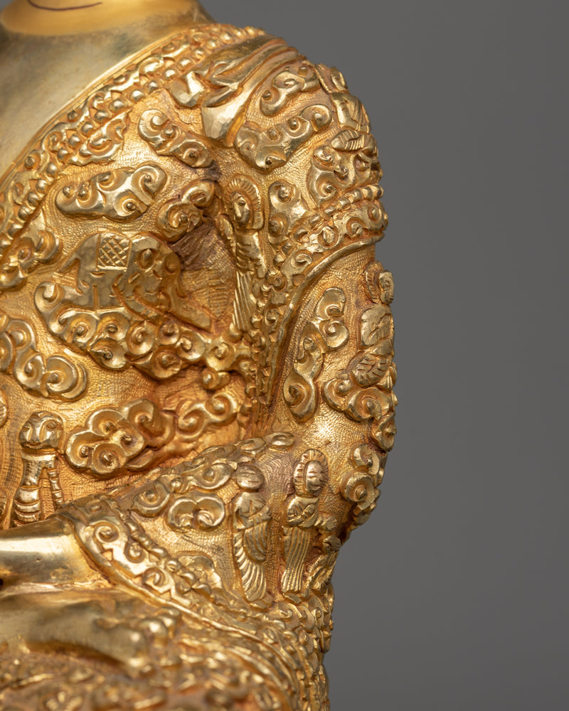 Buddha Amitabha with Beautiful Halo | Embrace Infinite Light and Compassion