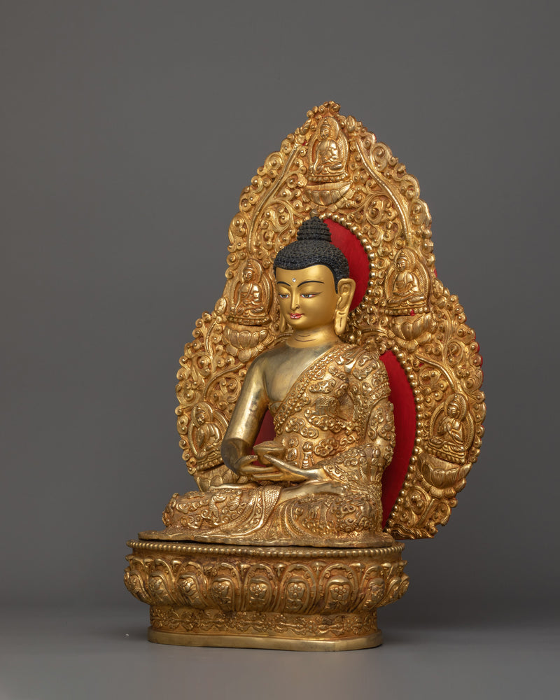 Buddha Amitabha with Beautiful Halo | Embrace Infinite Light and Compassion