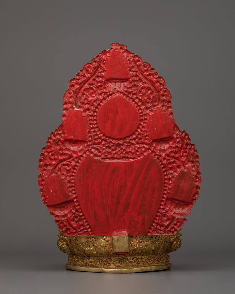 Buddha Amitabha with Beautiful Halo | Embrace Infinite Light and Compassion