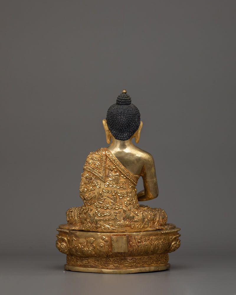 Buddha Amitabha with Beautiful Halo | Embrace Infinite Light and Compassion