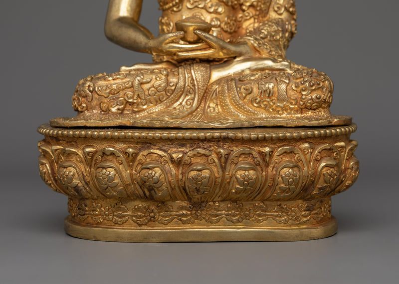 Buddha Amitabha with Beautiful Halo | Embrace Infinite Light and Compassion