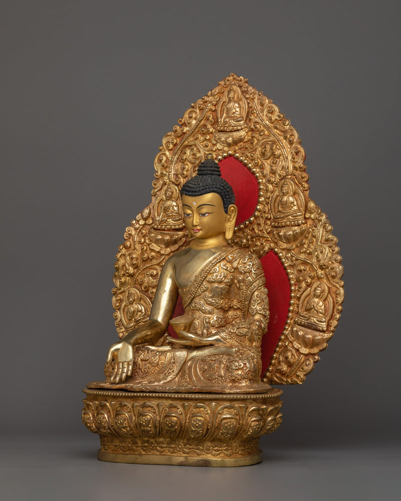 Handmade Figurine of Ratnasambhava | The Bodhisattva of Wealth and Generosity