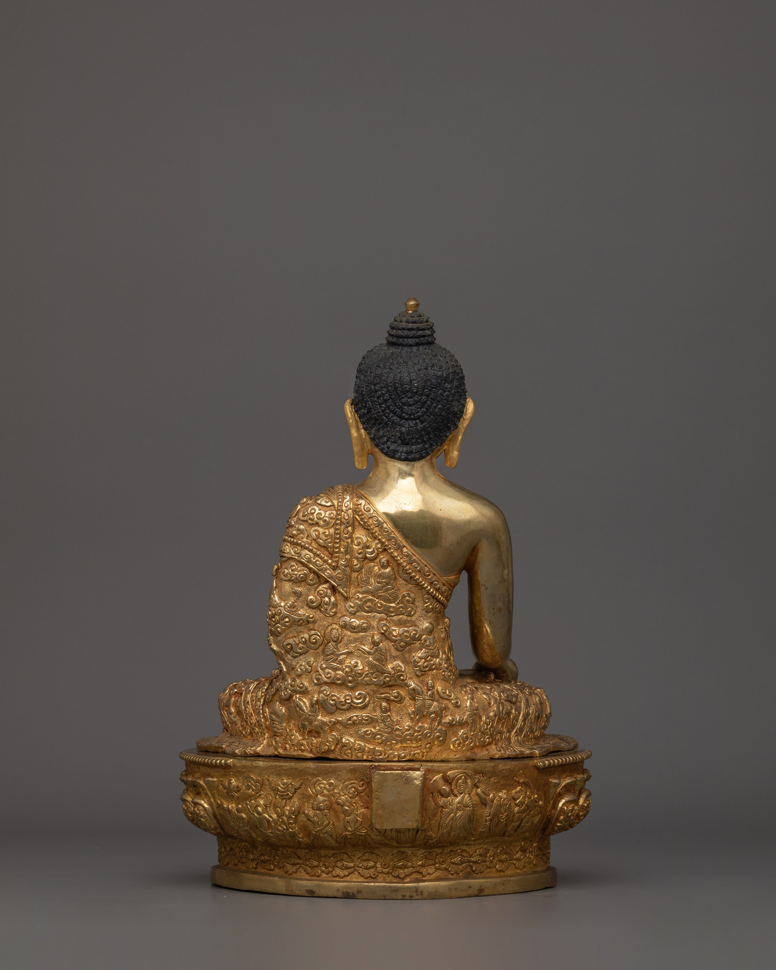 Handmade Figurine of Ratnasambhava | The Bodhisattva of Wealth and Generosity